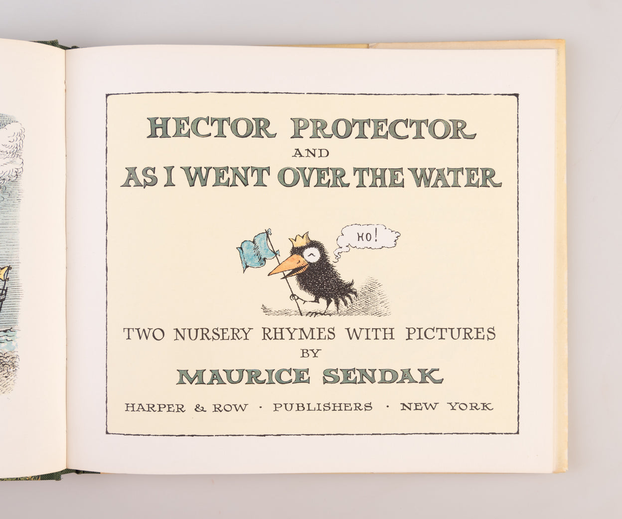 Hector Protector and As I Went Over the Water.