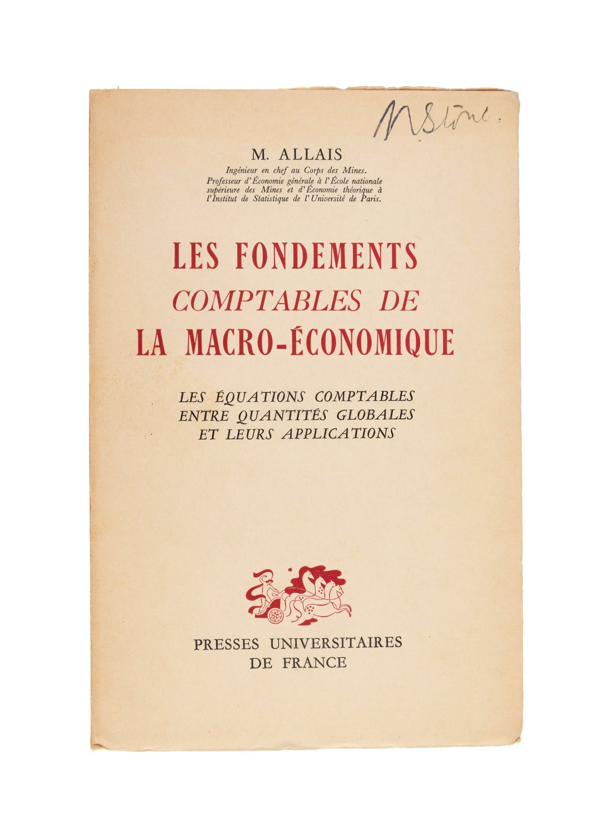 Les fondements comptables de la macro-économique. Les équations comptables entre quantités globales et leurs applications.