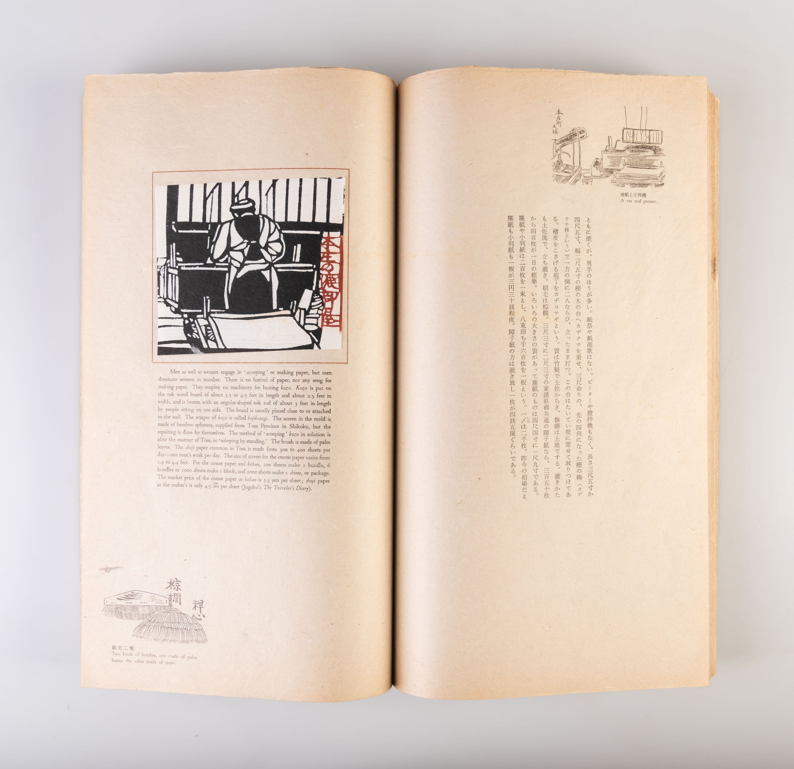 Nihon no kami: nishi nihon: Japanese Hand-Made Paper (Western Japan)