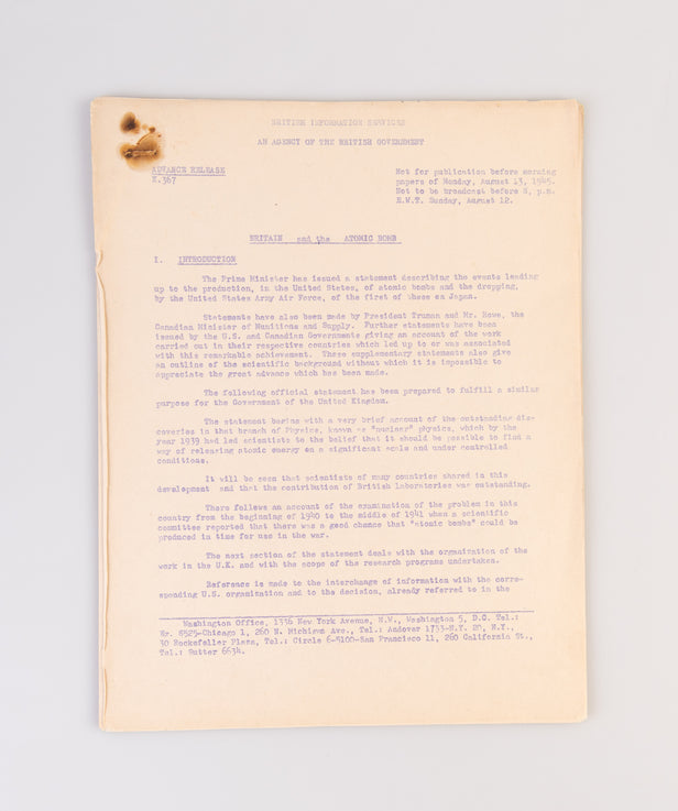 Britain and the Atomic Bomb