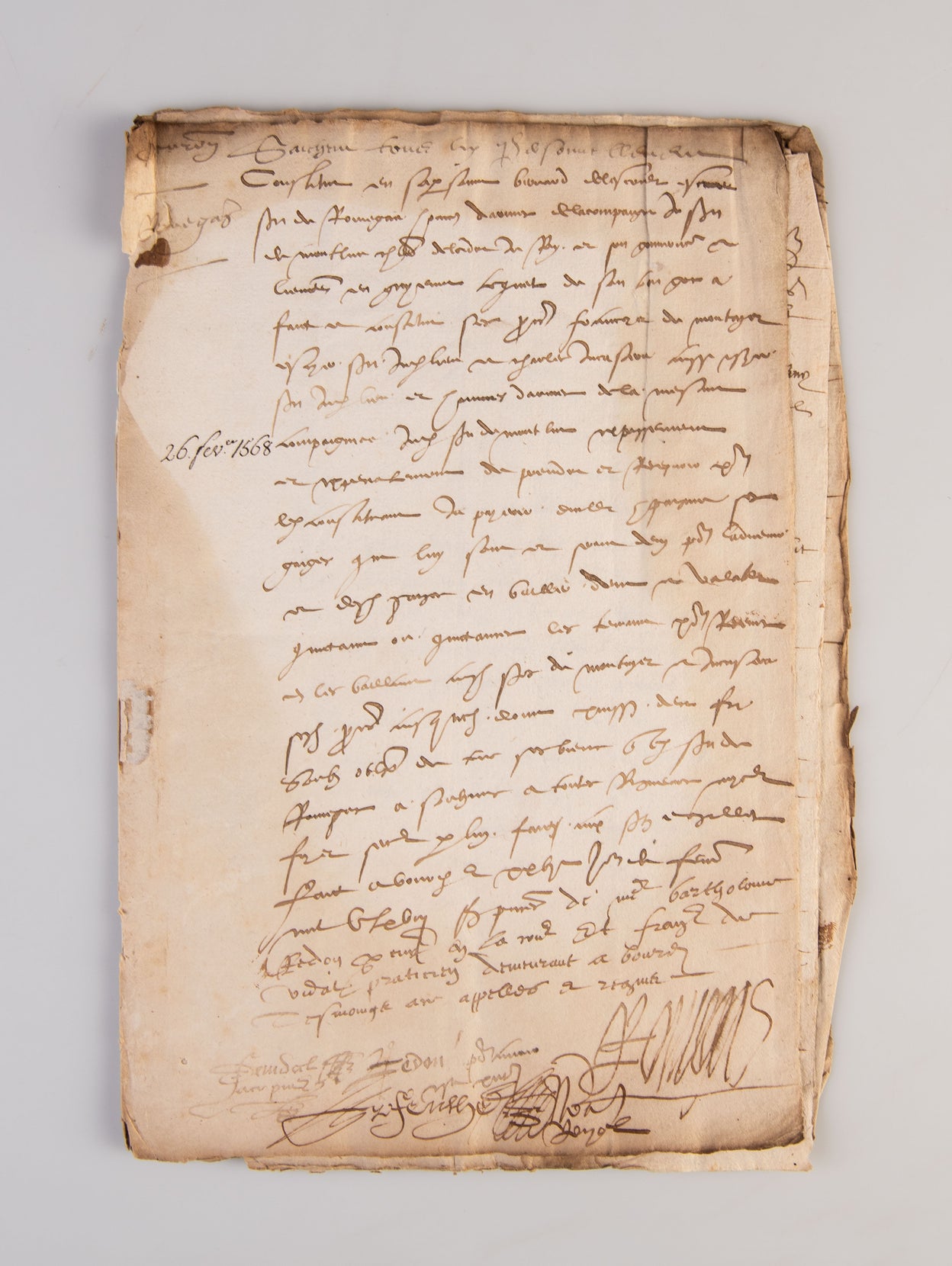 [Ms. documents concerning the financing of a ship and preparing for an expedition.]