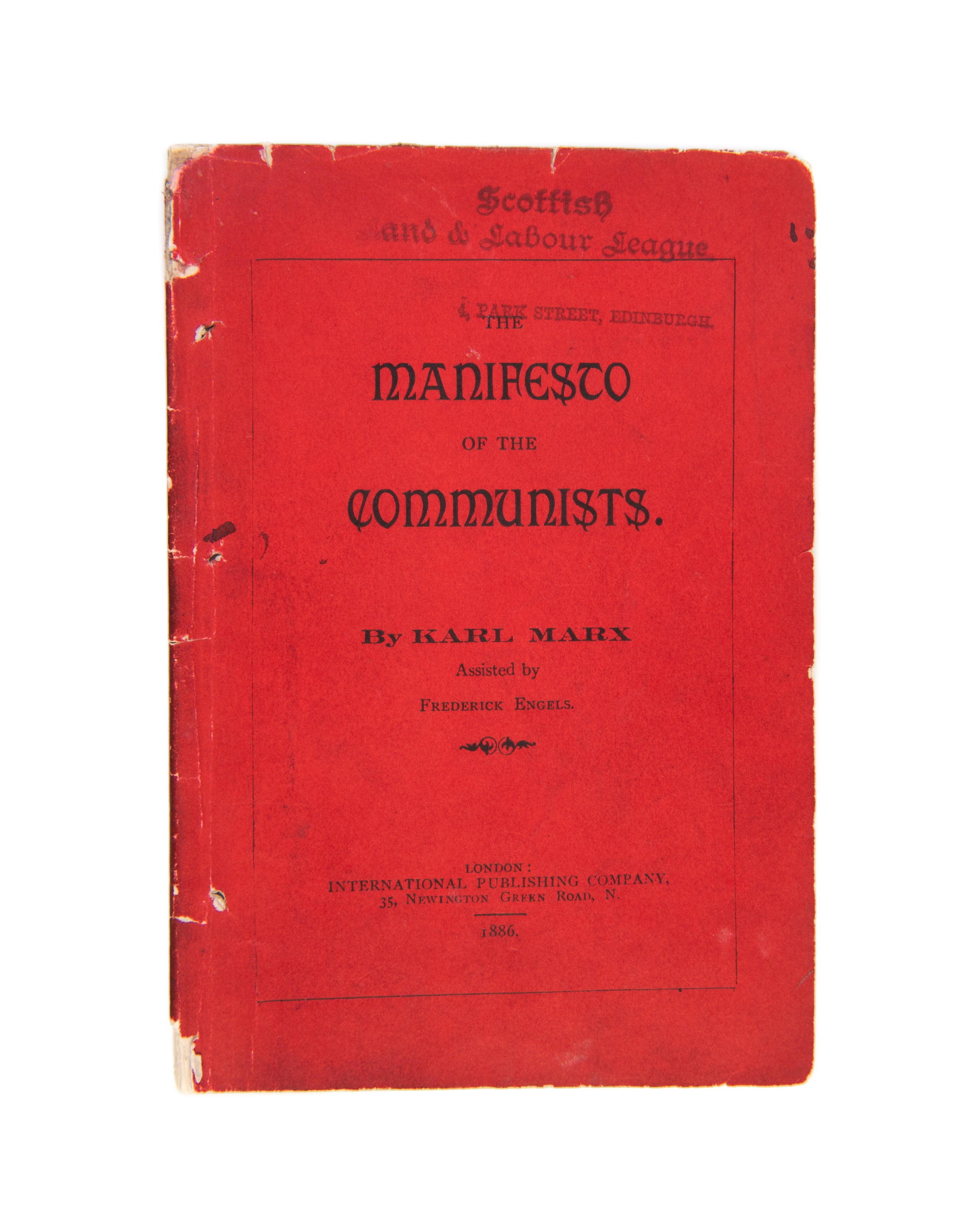 The Manifesto of the Communists.
