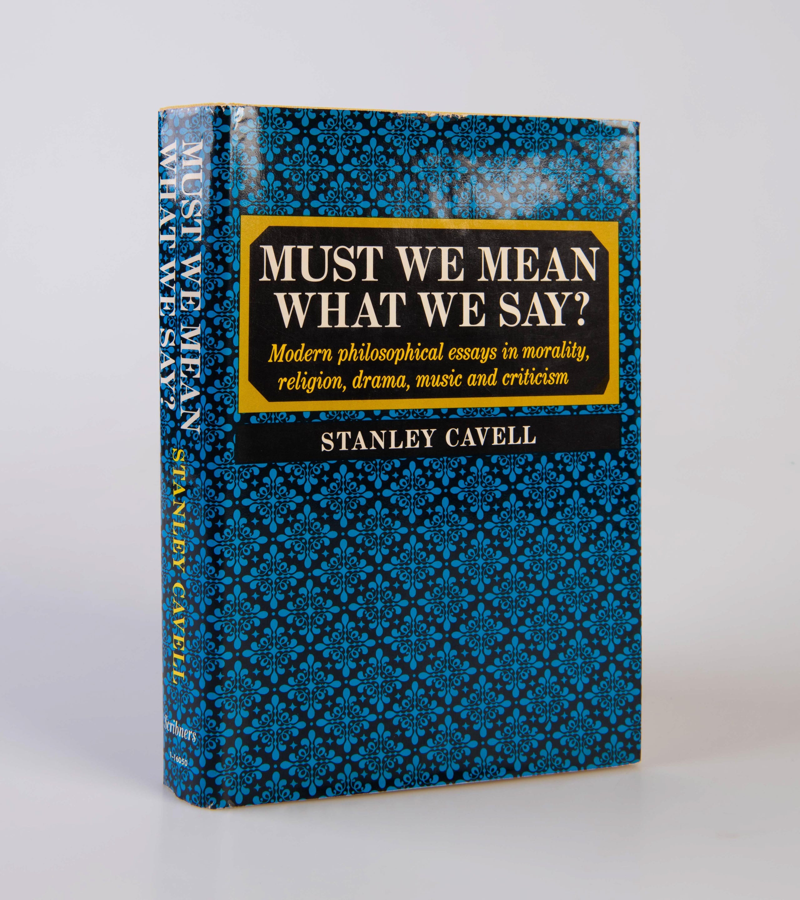Must We Mean What We Say? A Book of Essays.
