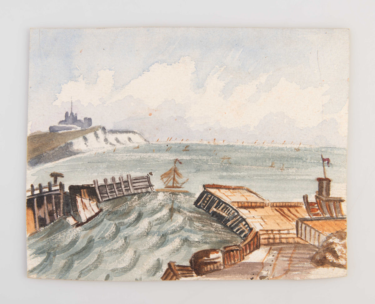 Manuscript diary of a British Naval Officer aboard HMS 'Revenge' During the Egyptian-Ottoman War.