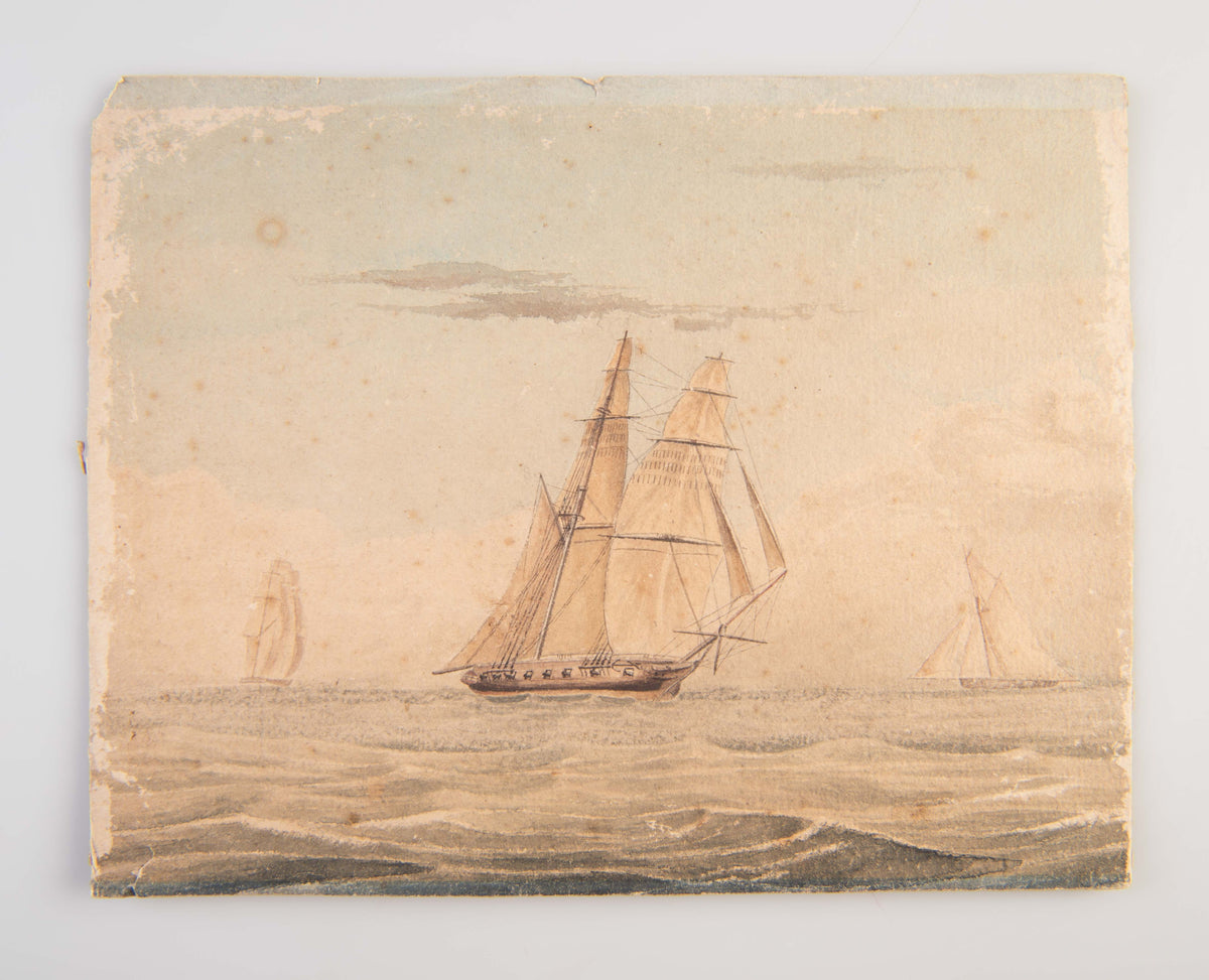 Manuscript diary of a British Naval Officer aboard HMS 'Revenge' During the Egyptian-Ottoman War.