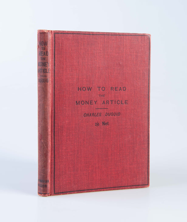 How to Read the Money Article.