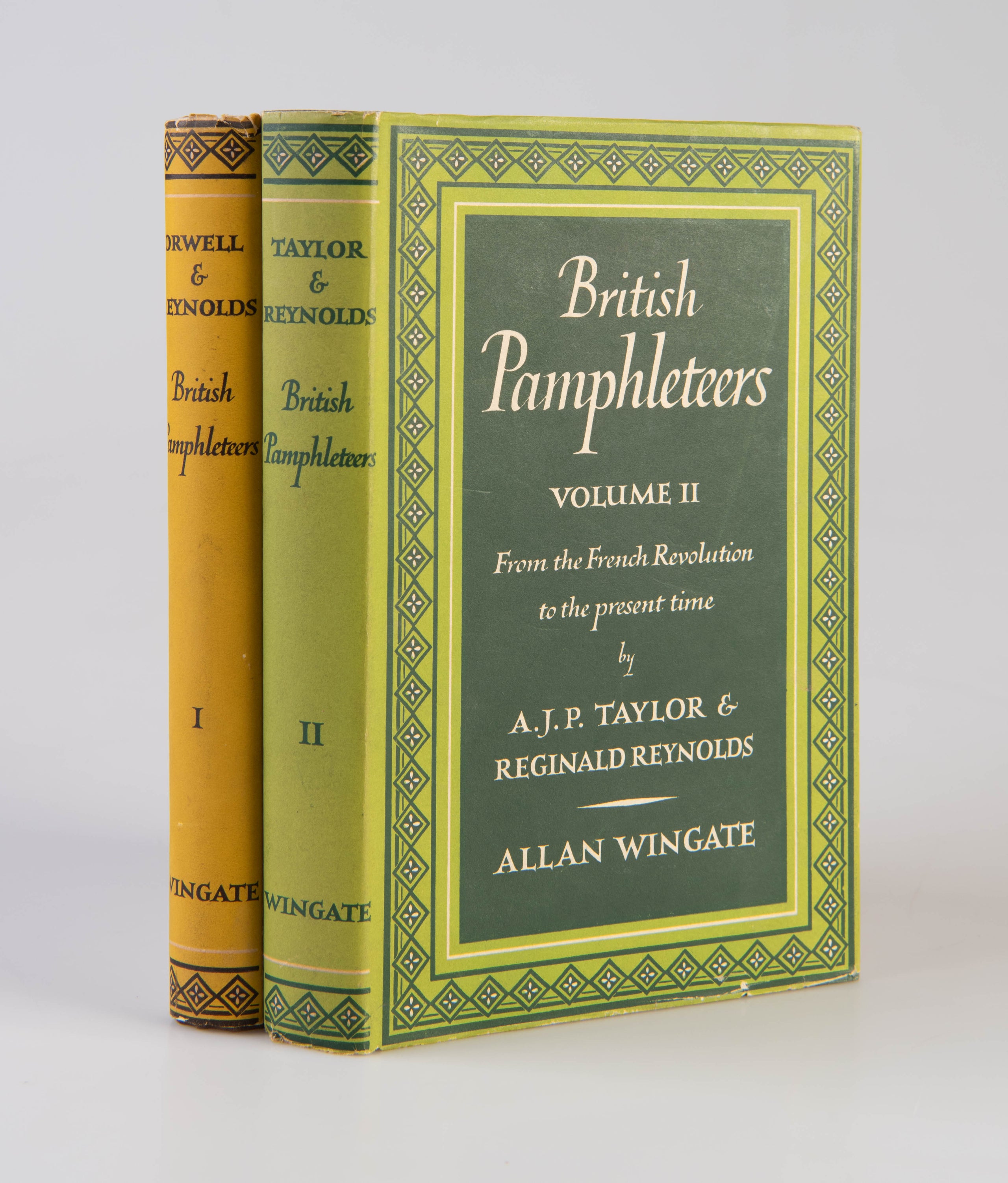 British Pamphleteers. Volume I: From the Sixteenth Century to the French Revolution. Volume II: From the French Revolution to the Present Time.
