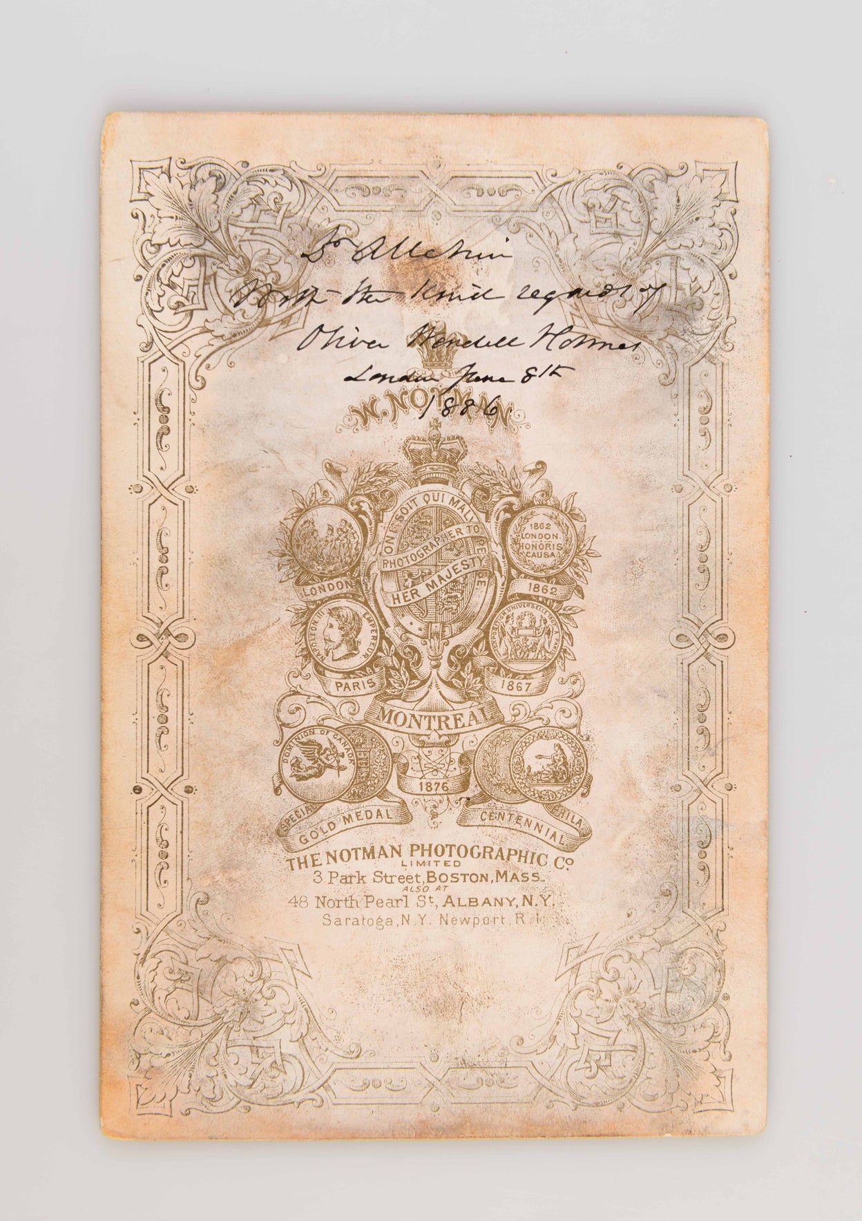 [Large cabinet card.]