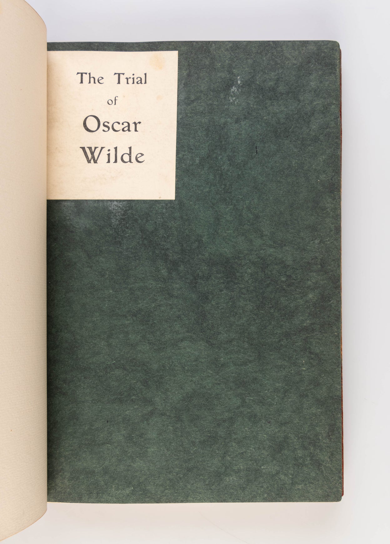 The Trial of Oscar Wilde from Shorthand Reports.