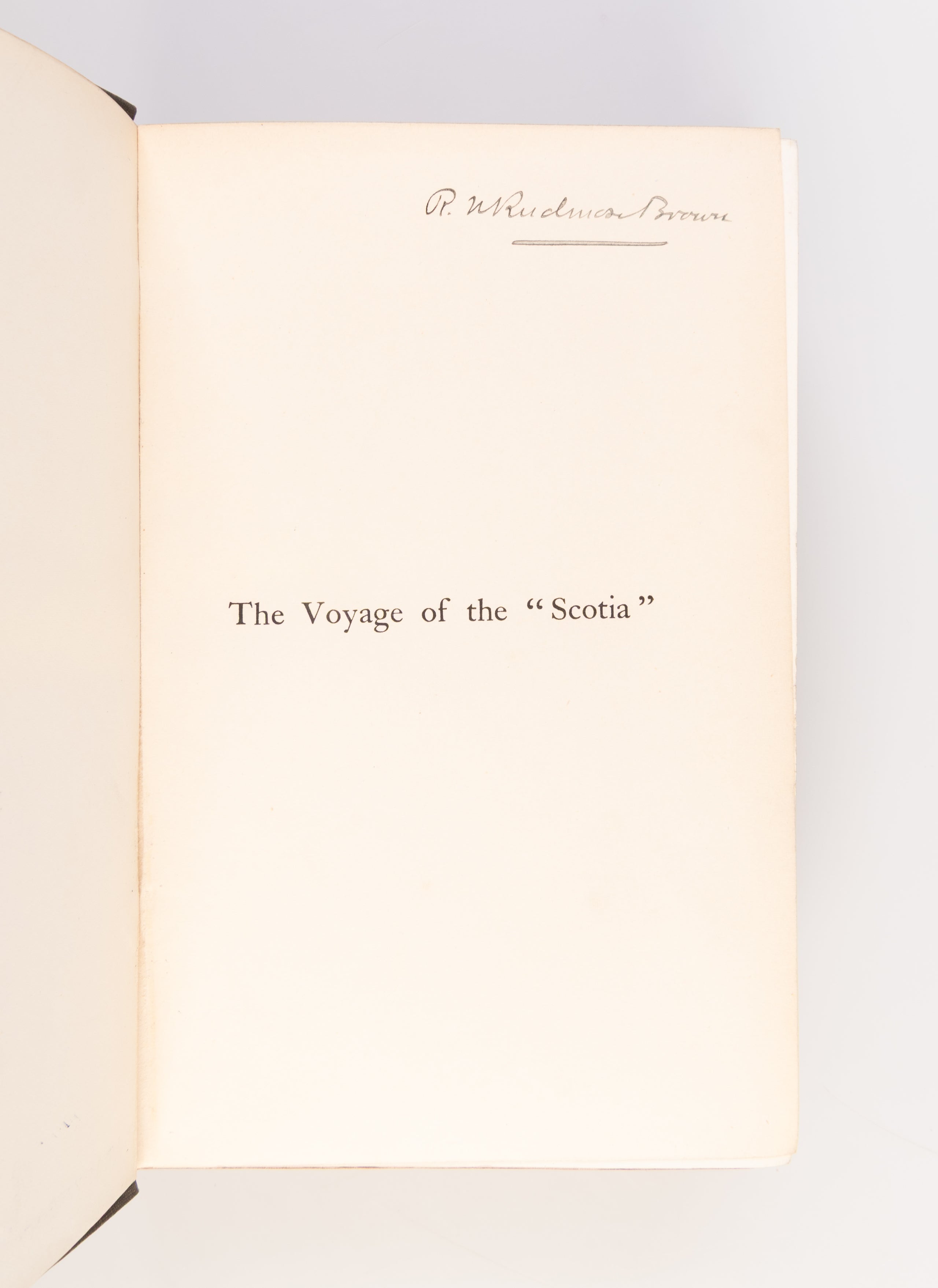 The Voyage of the 
