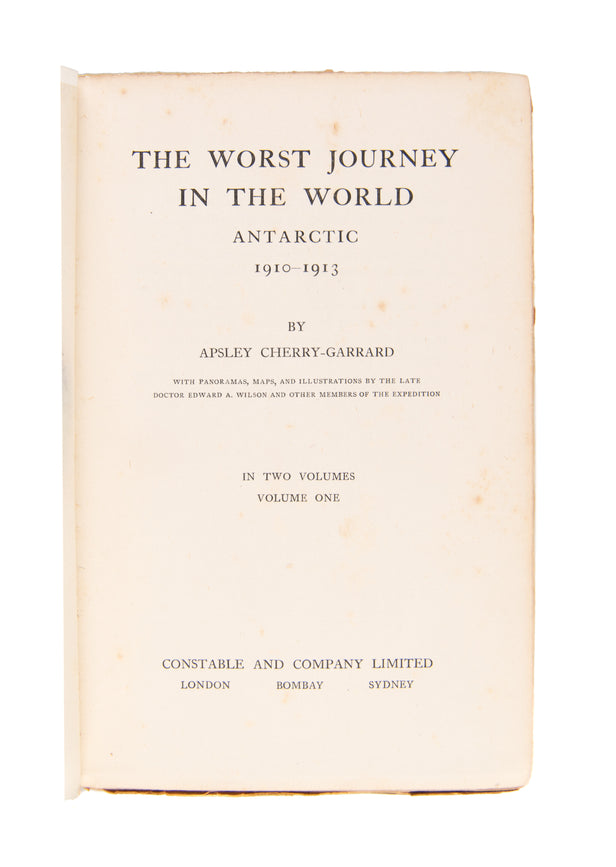 The Worst Journey in the World