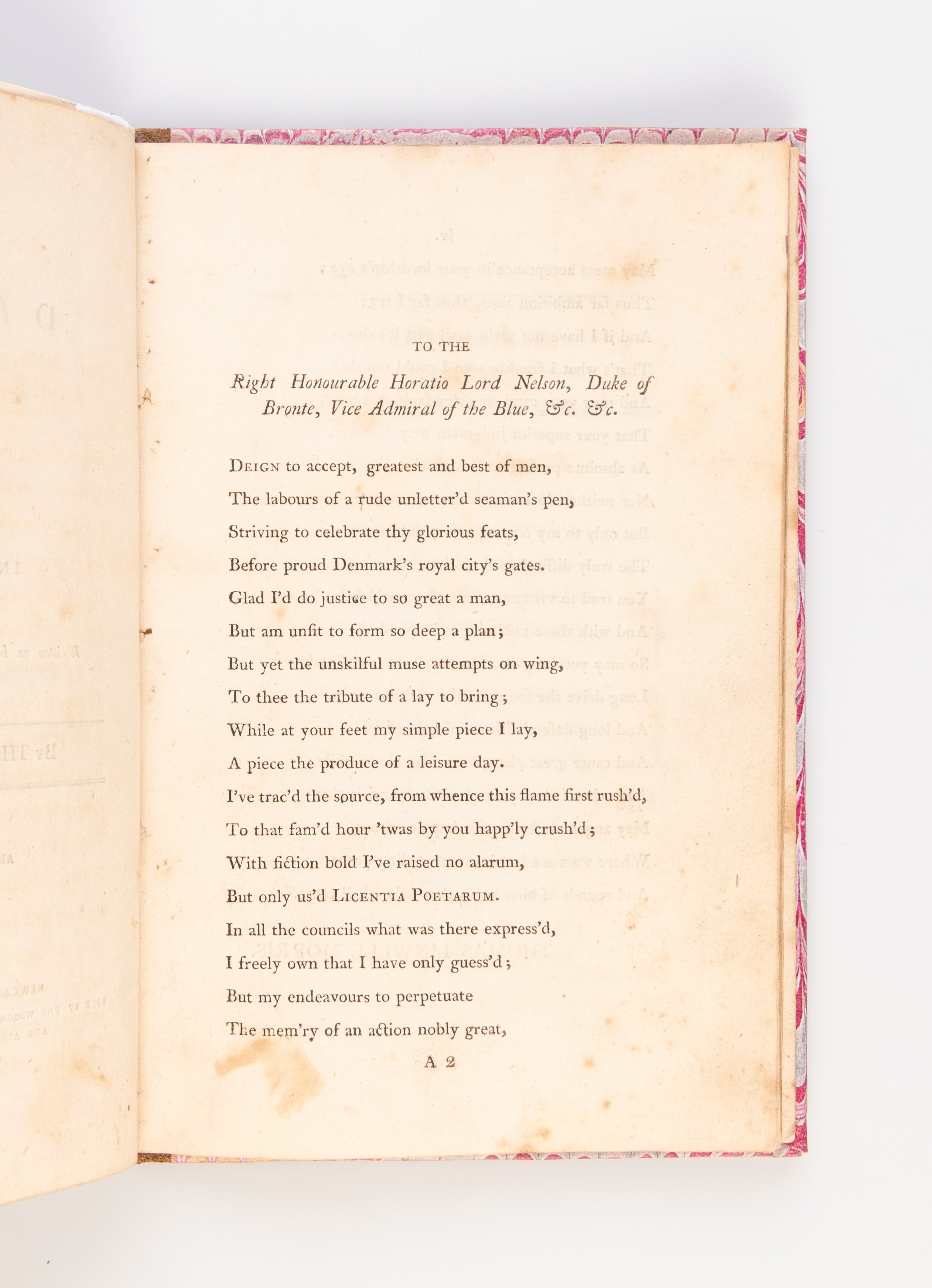 The Daneid, an Epic Poem, in four Books. Written on board his Majesty’s ship La Desirée.