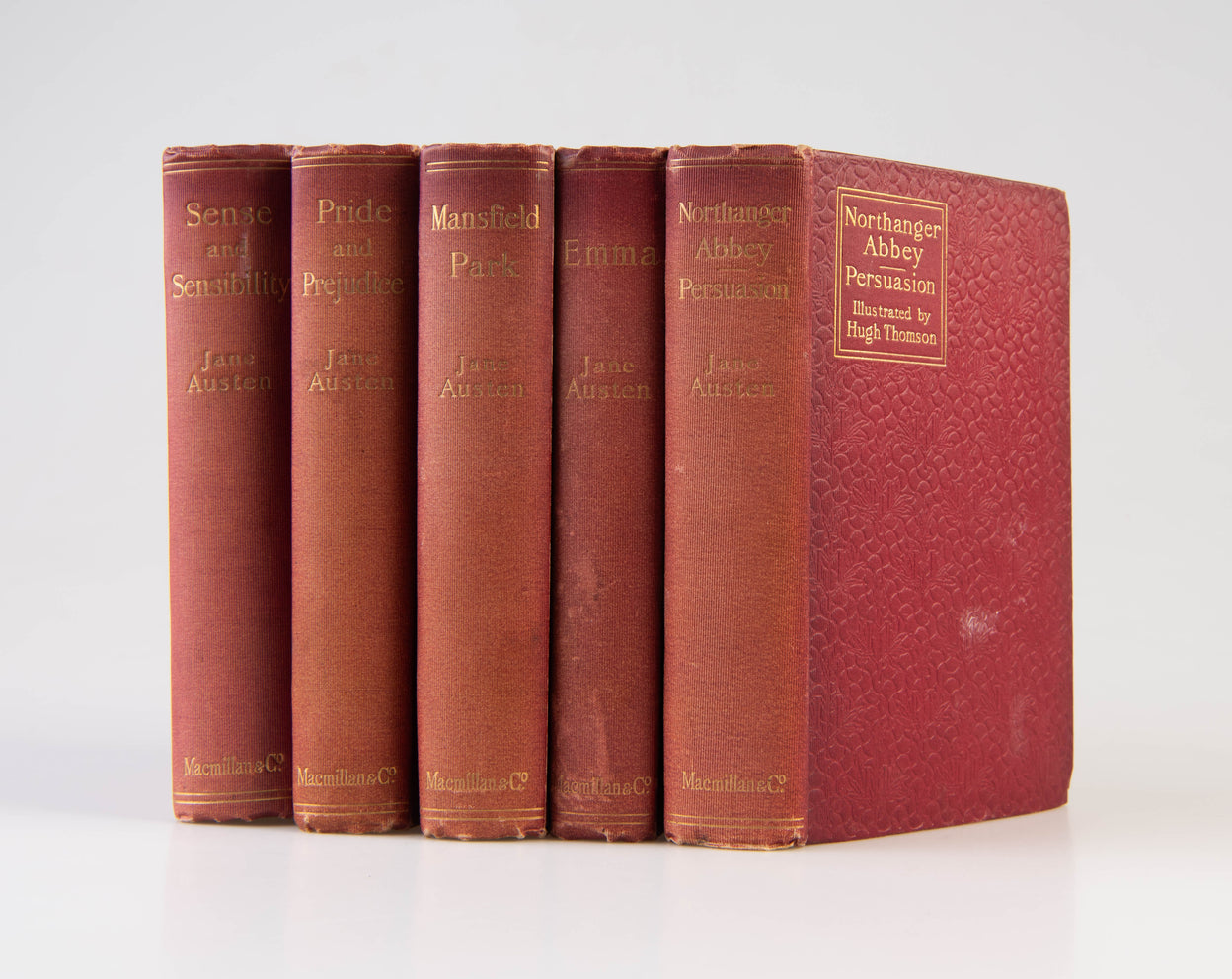 Sense and Sensibility; Pride and Prejudice; Mansfield Park; Emma; Northanger Abbey and Persuasion. Illustrated by Hugh Thomson. With an Introduction by Austin Dobson.