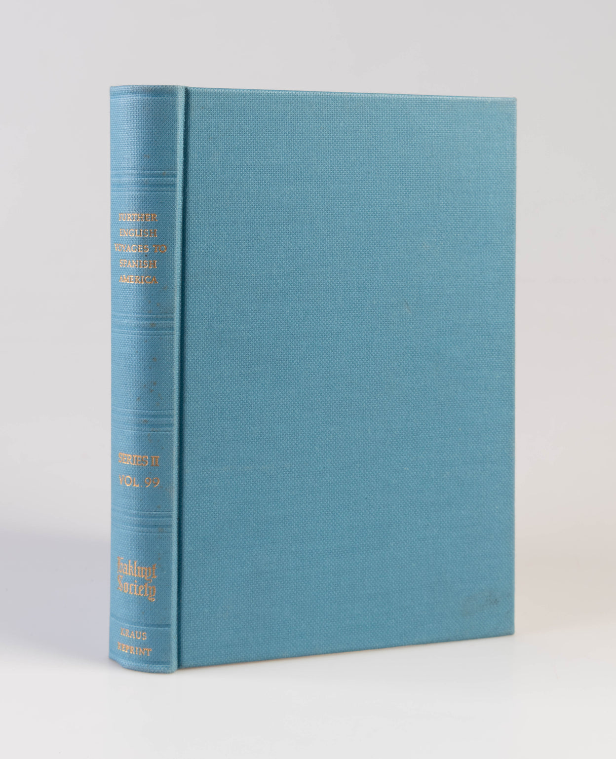 Further English Voyages to Spanish America 1583-1594. Documents from the Archives of the Indies at Seville Illustrating English Voyages to the Caribbean, the Spanish Main, Florida, and Virginia.