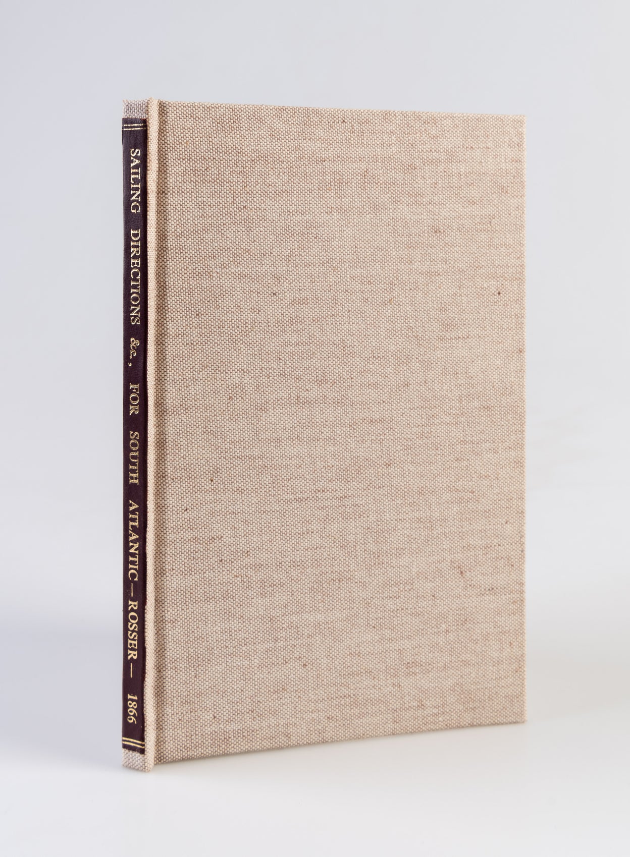 Short notes and Sailing Directions on Making Passage; to Accompany a Chart of the South Atlantic.
