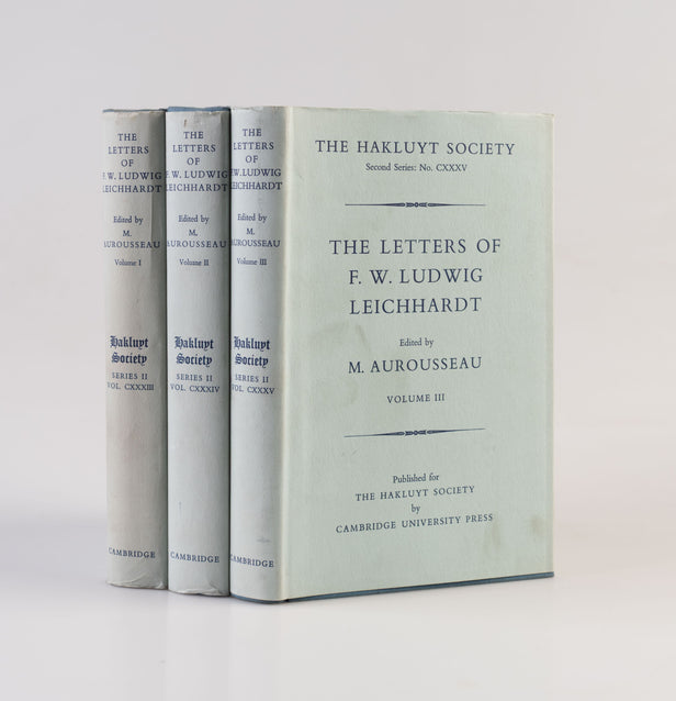 The Letters of F.W. Ludwig Leichhardt.