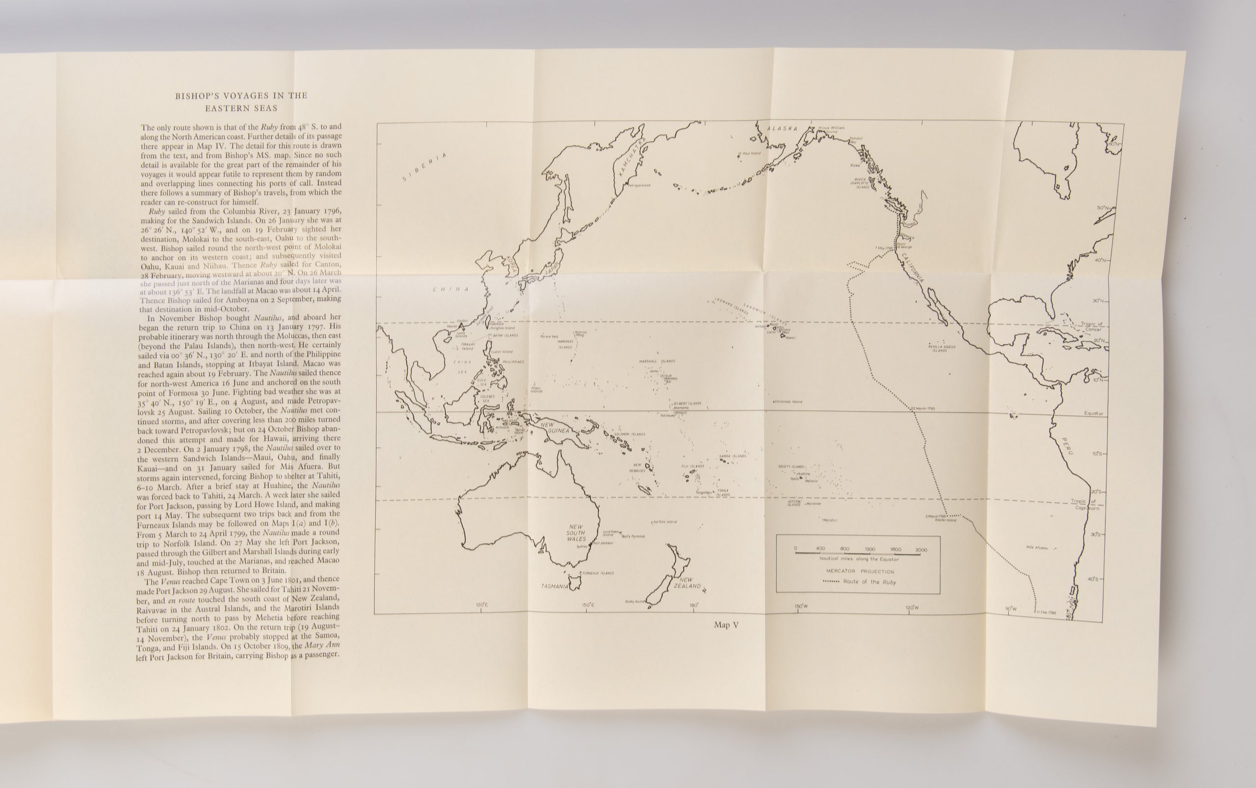 The Journal and Letters of Captain Charles Bishop on the North-West Coast of America, in the Pacific and in New South Wales 1794-1799.