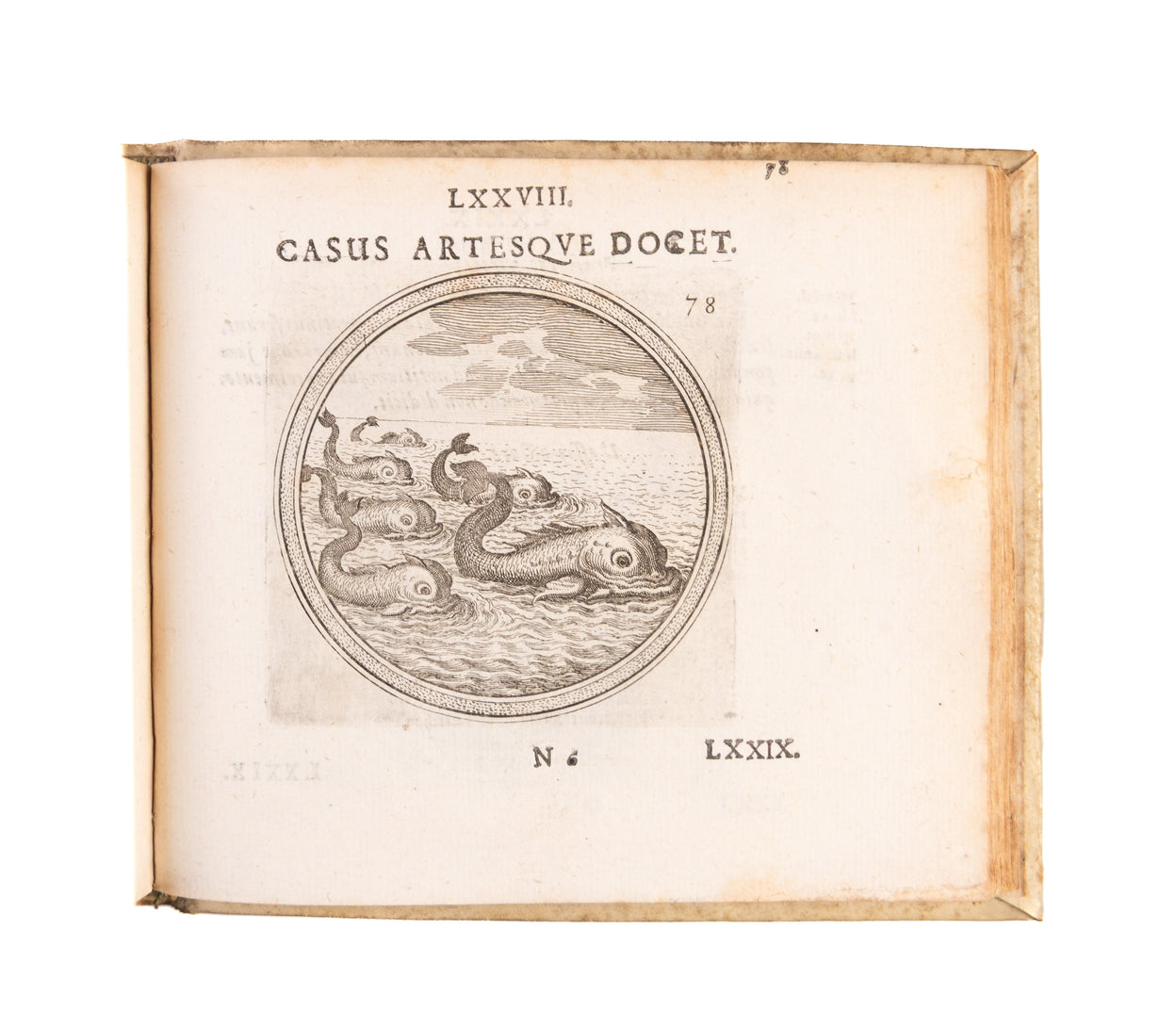 Emblematum Ethico-Politicorum Centuria. Une centaine d'Emblêmes morales & politiques... Hundert Sitten- und Politische Sinnen-Bilder in Kupffer entworffen von Matth. Merian.
Frankfurt, Thomas Michael Götz, 1698