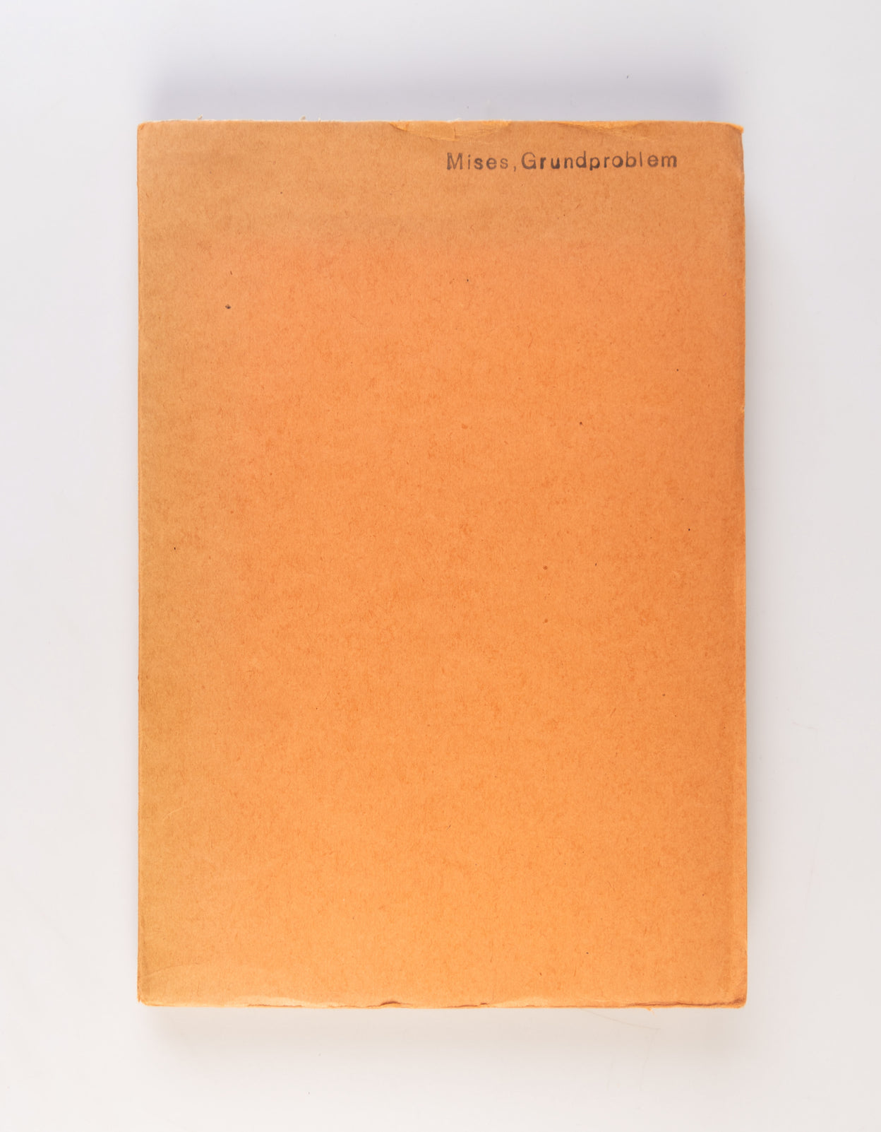 Grundprobleme der Nationalökonomie. Untersuchungen über Verfahren, Aufgaben und Inhalt der Wirtschafts- und Gesellschaftslehre.