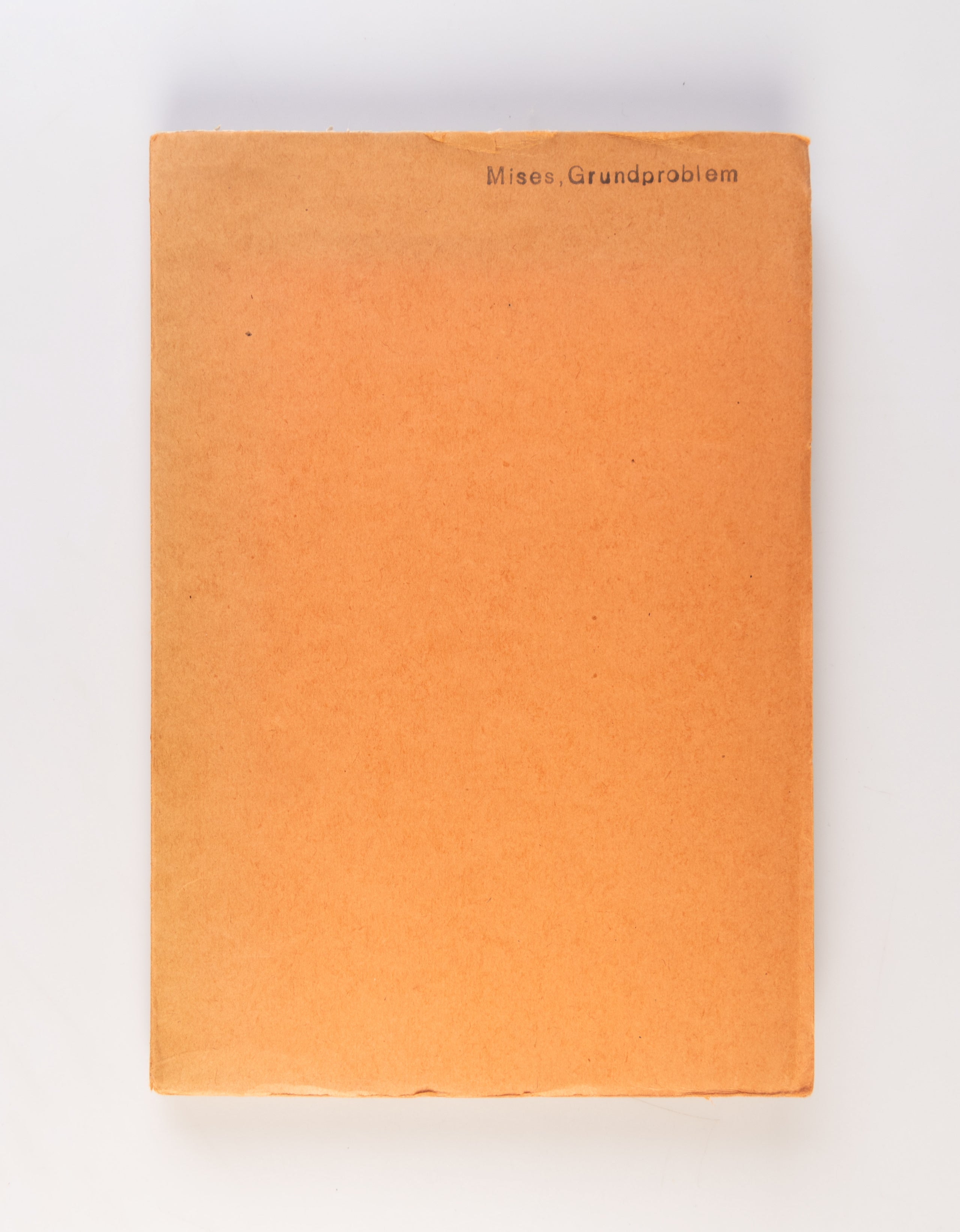 Grundprobleme der Nationalökonomie. Untersuchungen über Verfahren, Aufgaben und Inhalt der Wirtschafts- und Gesellschaftslehre.
