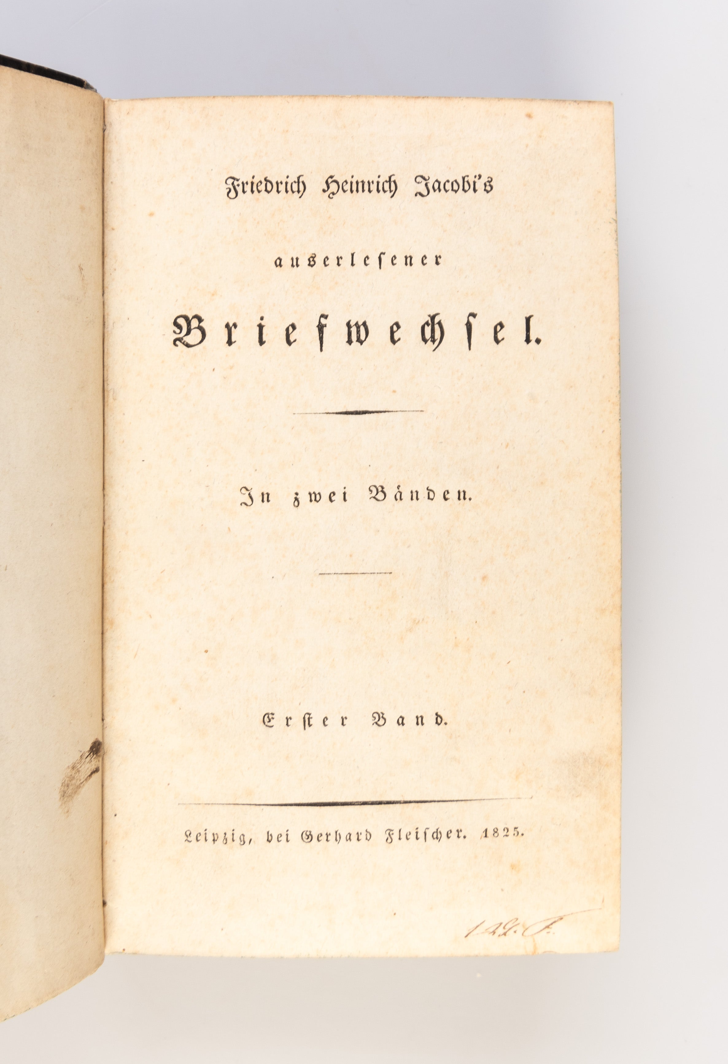 Auserlesener Briefwechsel. In zwei Bänden.