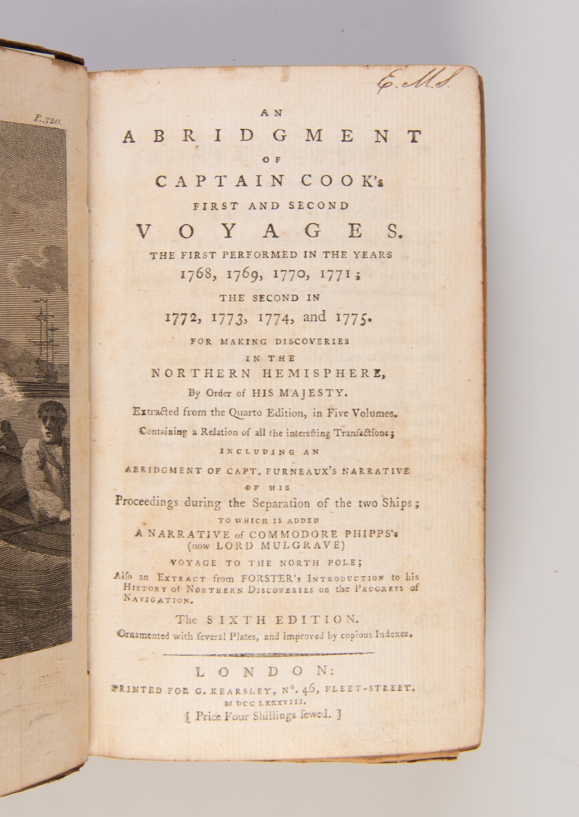 An Abridgement of Captain Cook's First and Second Voyages.