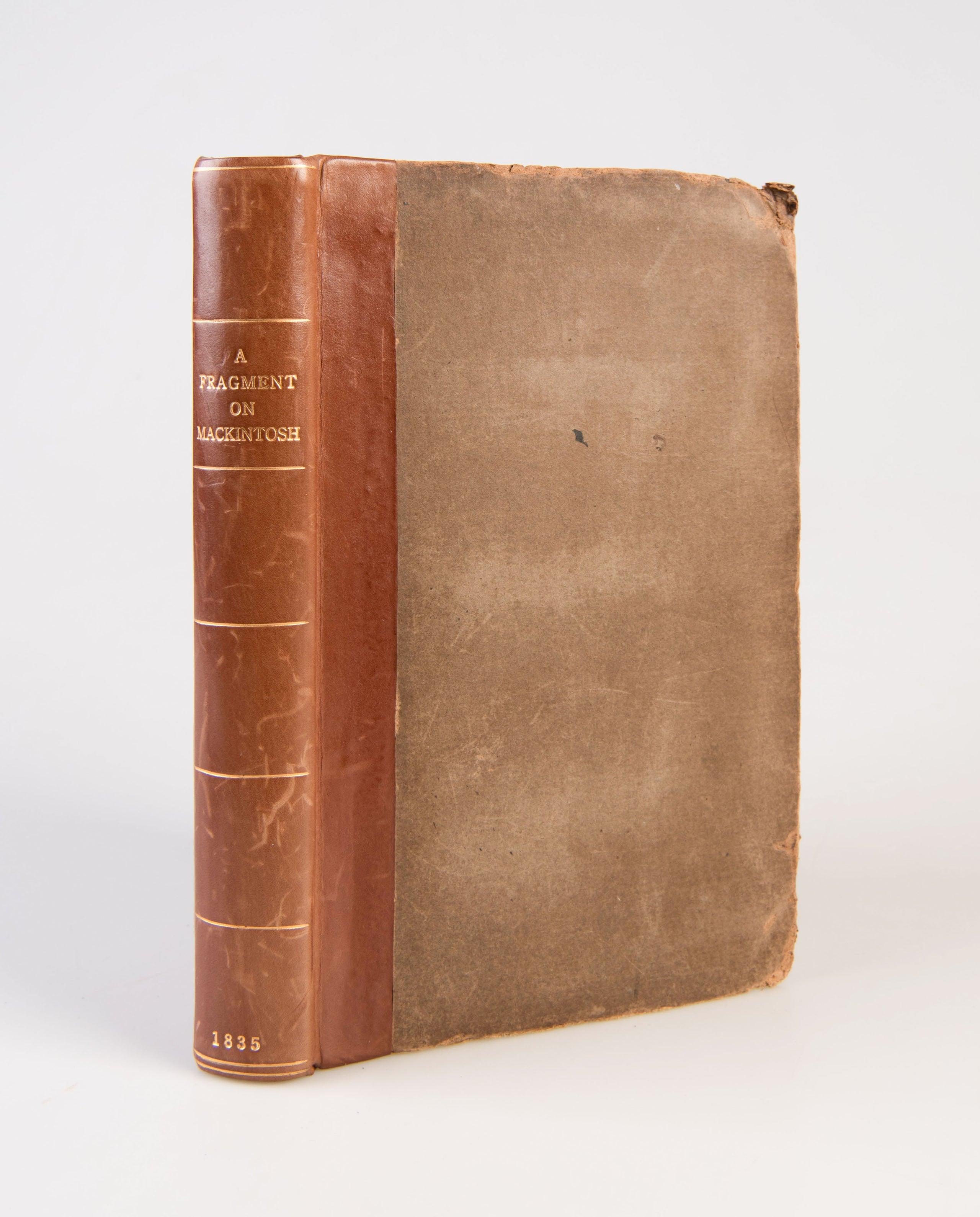 A Fragment on Mackintosh: Being strictures on some passages in the dissertation by Sir James Mackintosh, prefixed to the Encyclopaedia Britannica.