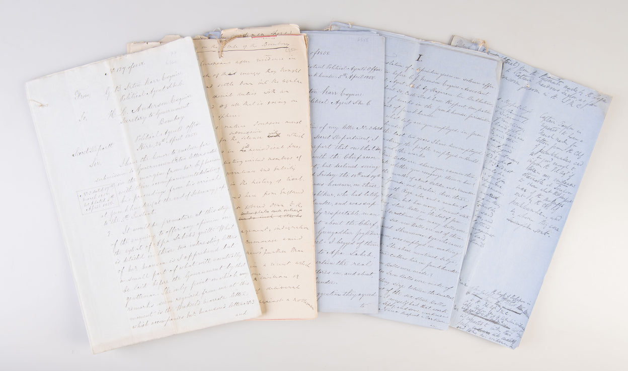 [Collection of documents concerning the Indian Mutiny 1857-58.]