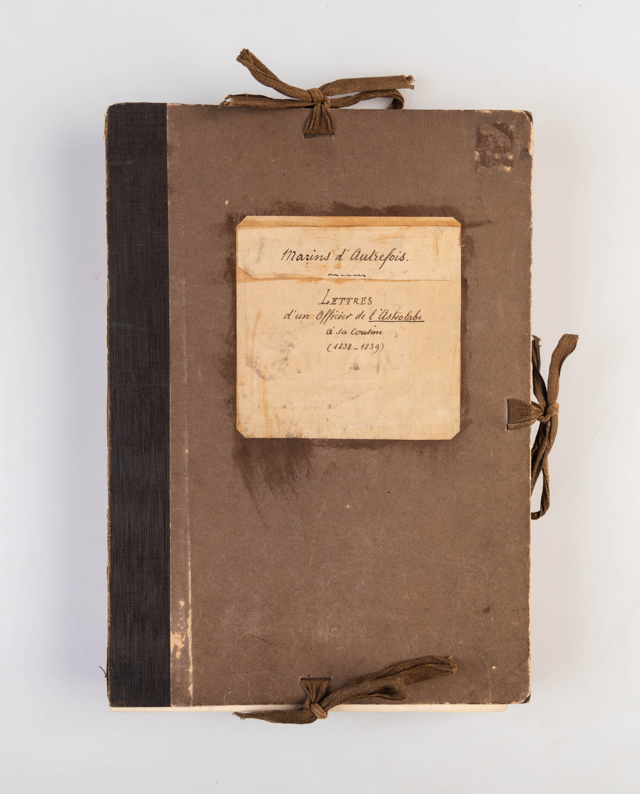 Marins d'Autrefois. Lettres d'un Officier de l'Astrolabe à sa cousine (1838-1839).