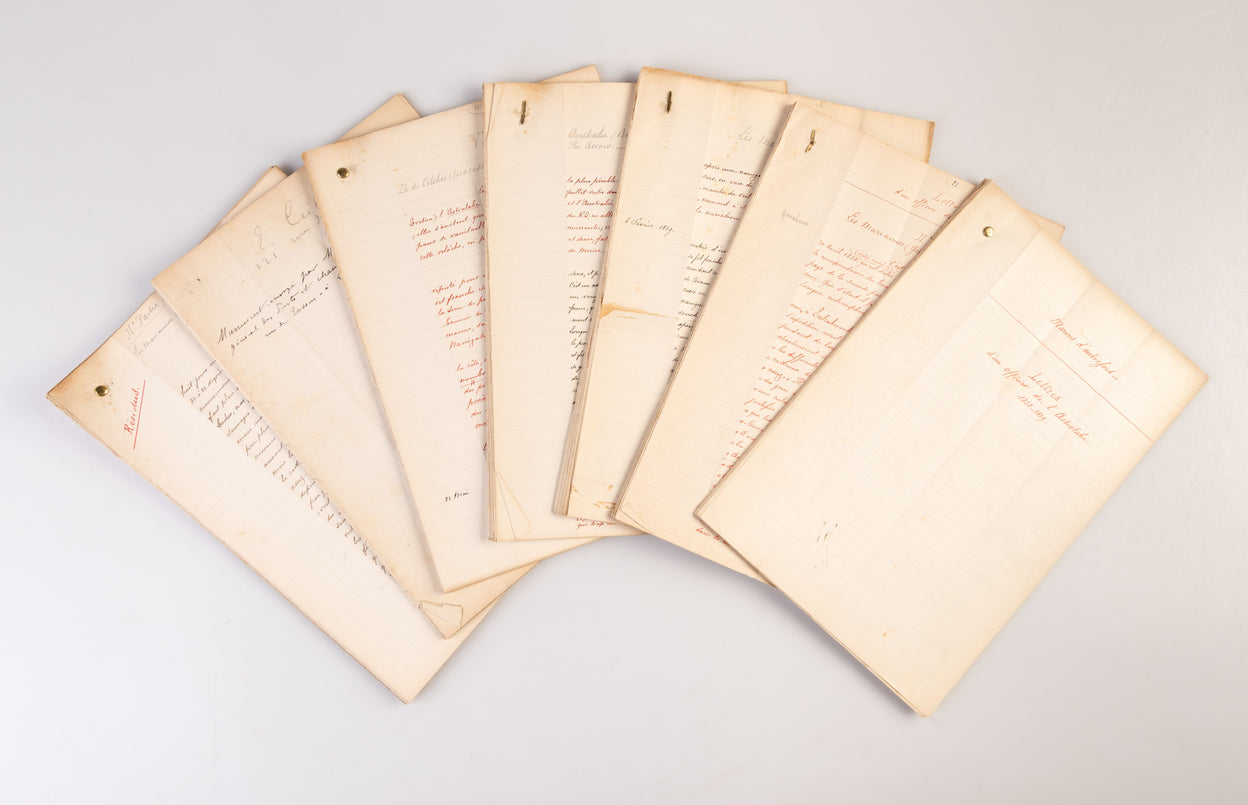 Marins d'Autrefois. Lettres d'un Officier de l'Astrolabe à sa cousine (1838-1839).