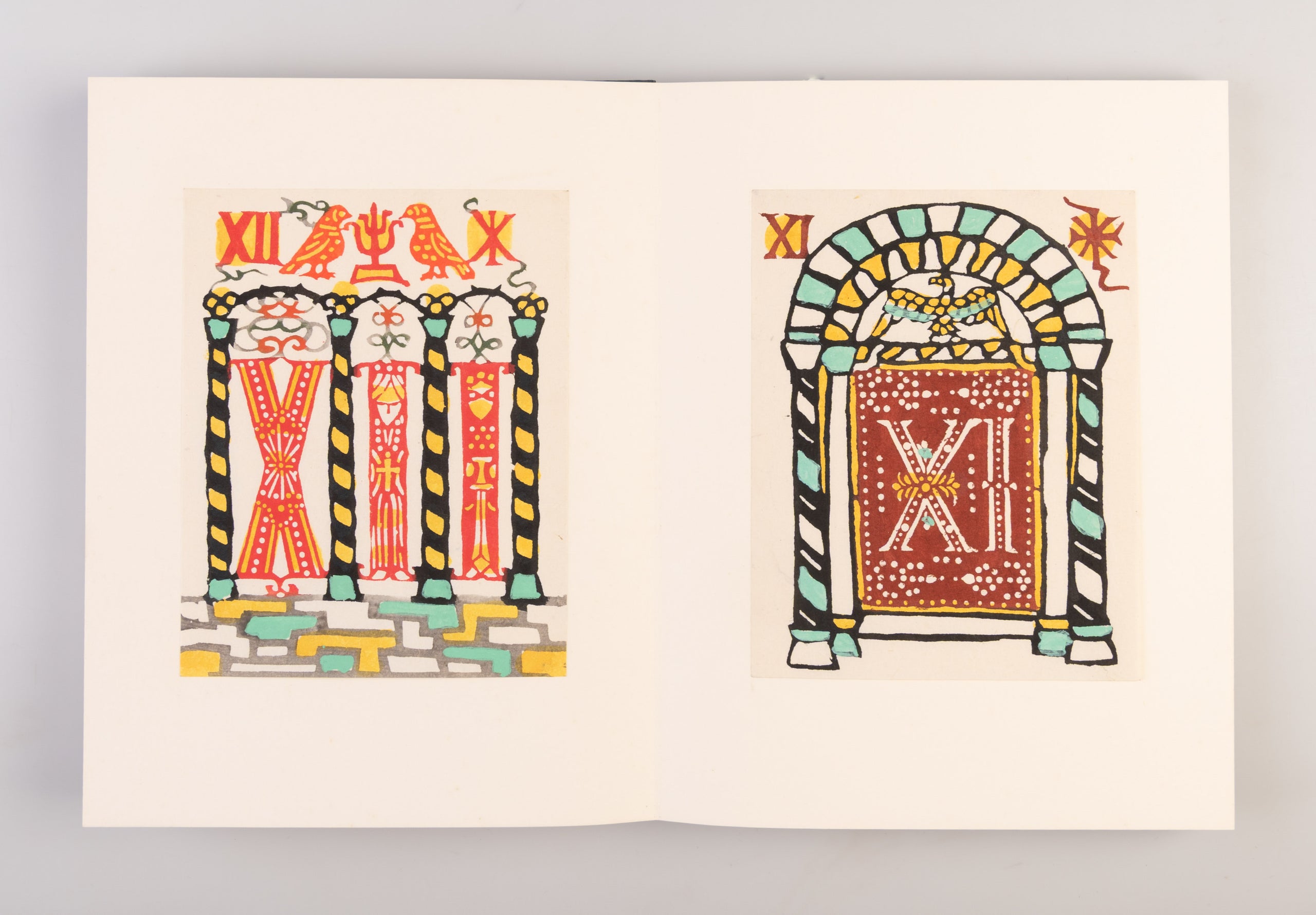 Katazome torumpu-e: Su [Stencil-dyed playing cards: Numbers]