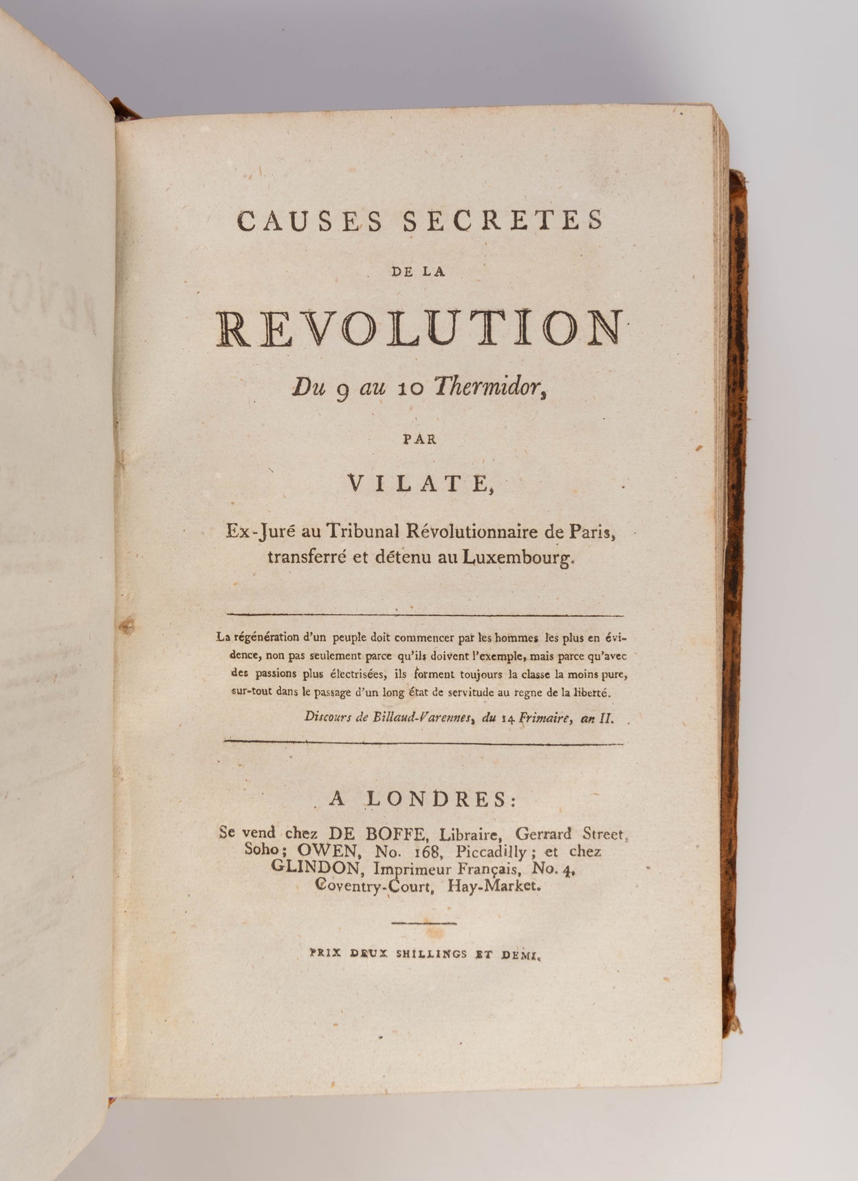 [Sammelband of works on the French Revolution].