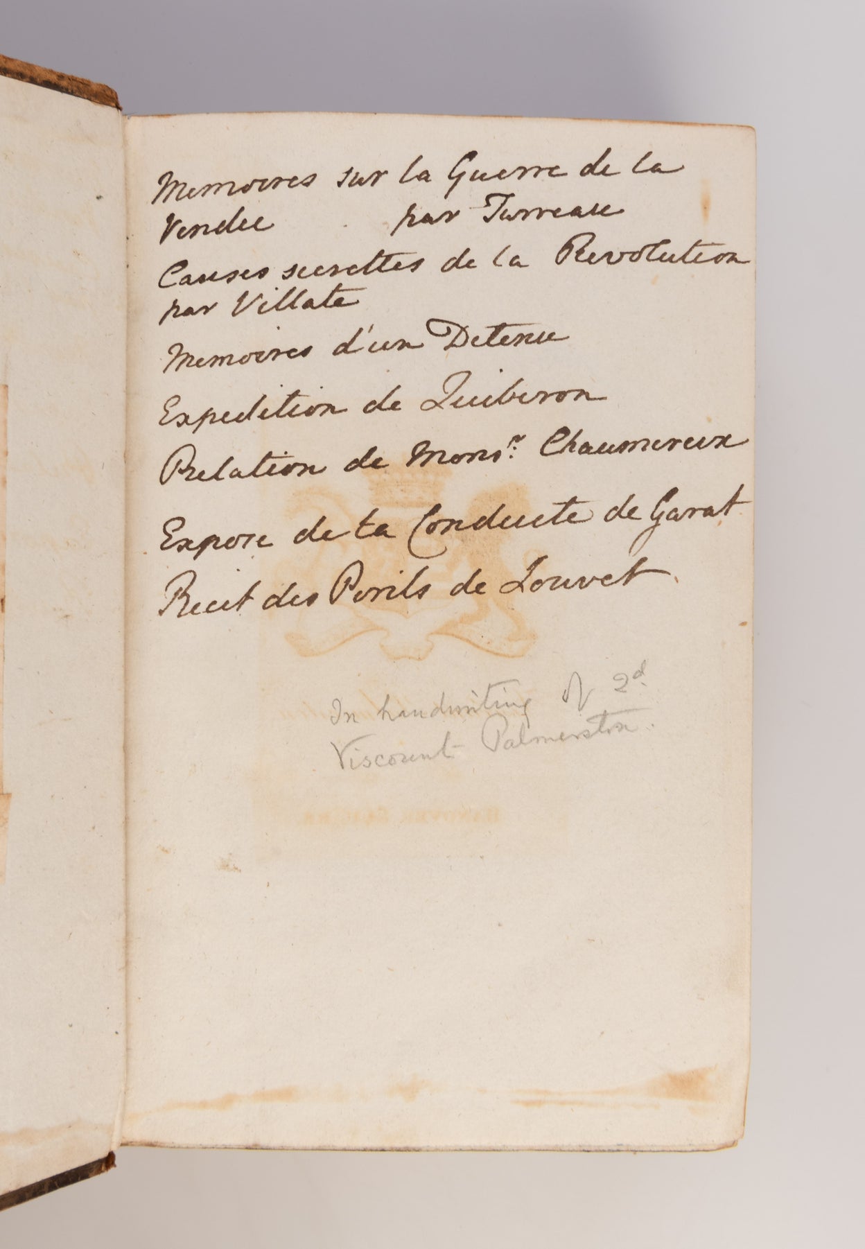 [Sammelband of works on the French Revolution].