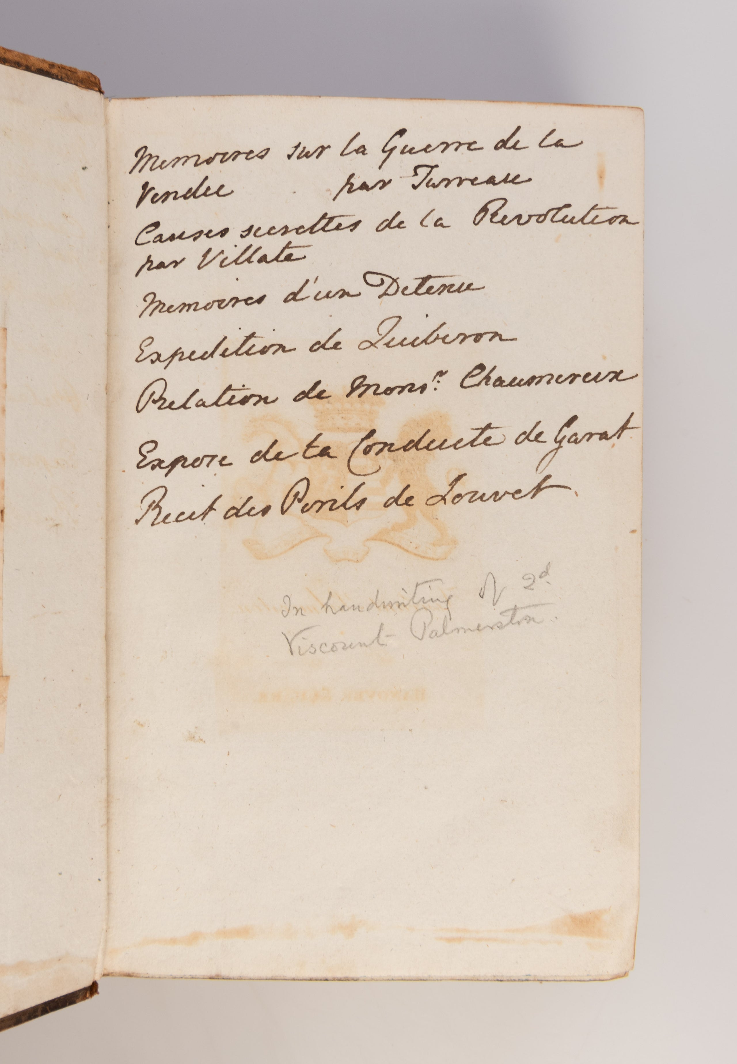 [Sammelband of works on the French Revolution].