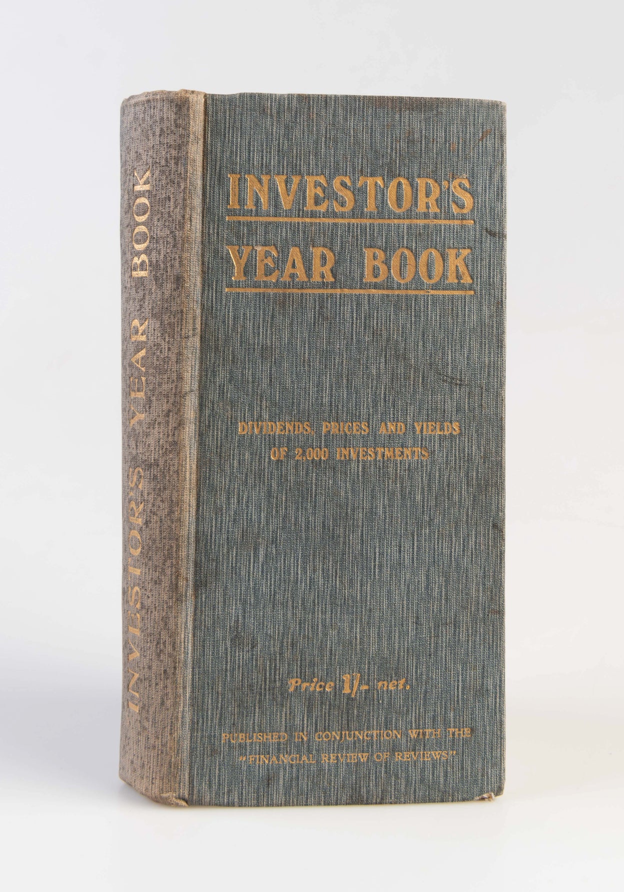 Investor's Year Book. Containing Supplementary Information to the 'Financial Review of Reviews'.