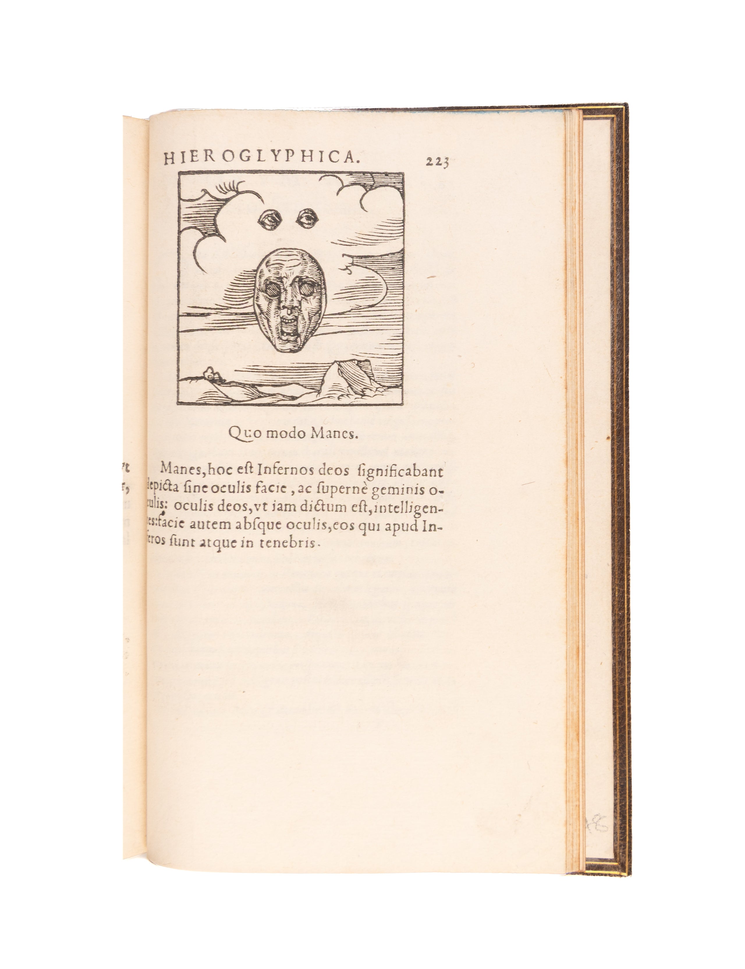 (Title in Greek, then:) De sacris notis & sculpturis duo.
Paris, Jacob Kerver (colophon: G. Morel),
