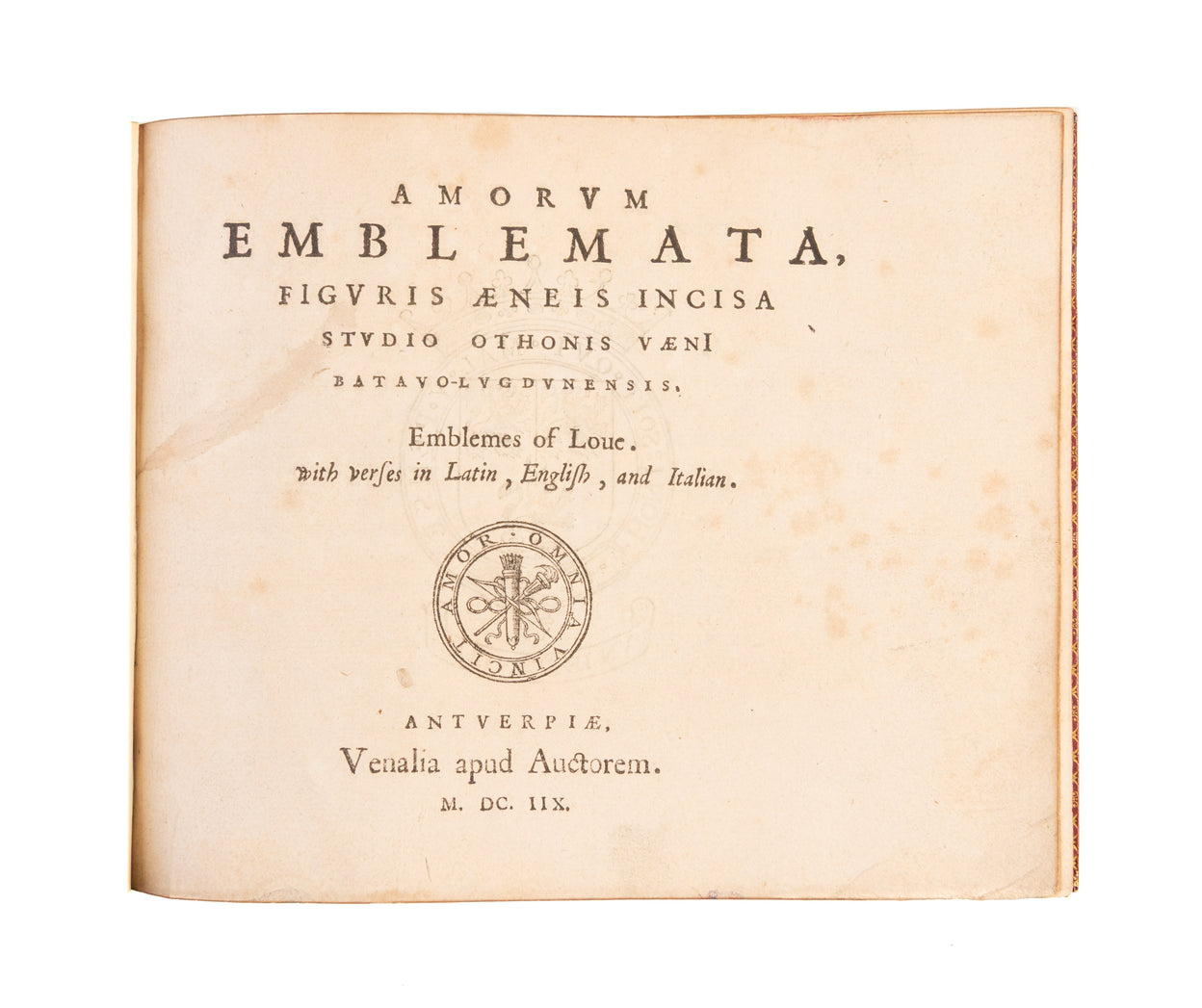 Amorum emblemata.