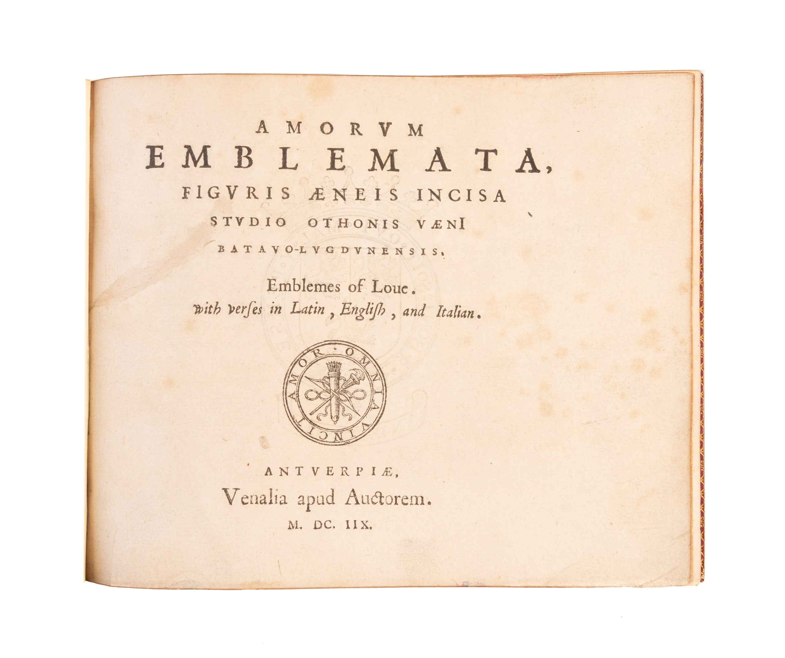Amorum emblemata.