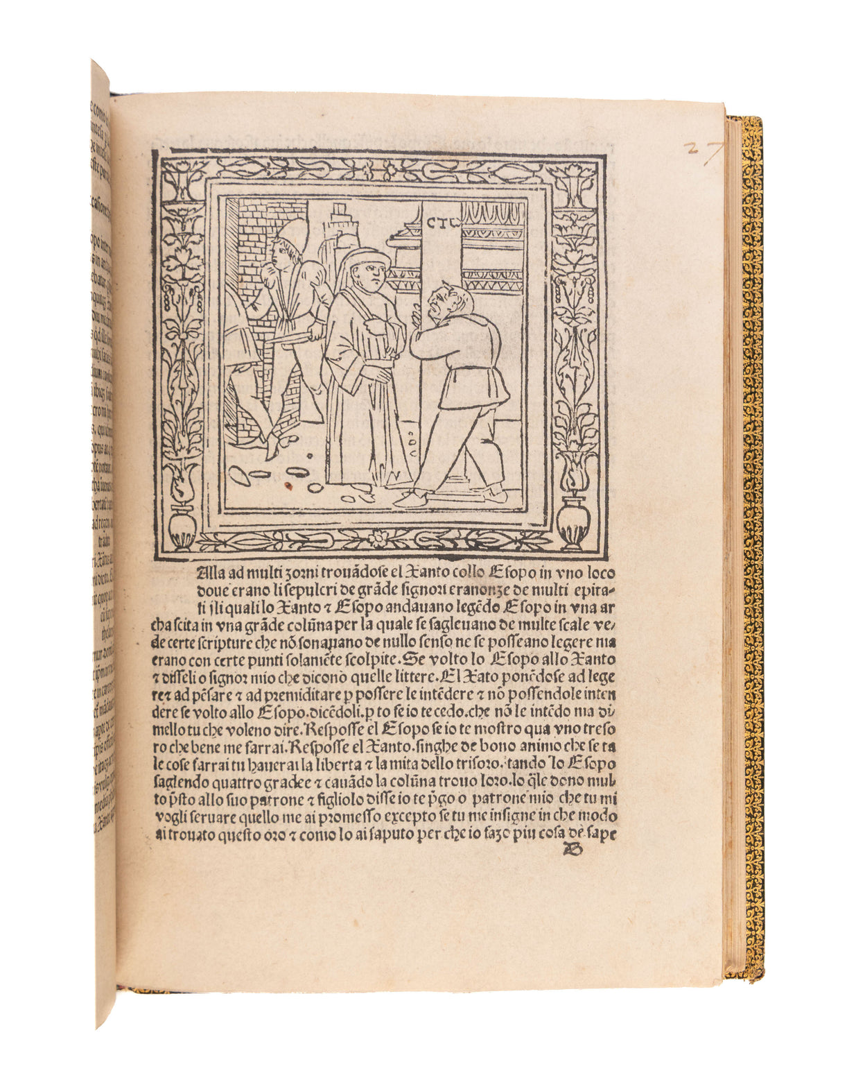 Vitta Esopi.
Venice, Manfredus de Bonellis, de Monteferrato, 27 Mar. 1492