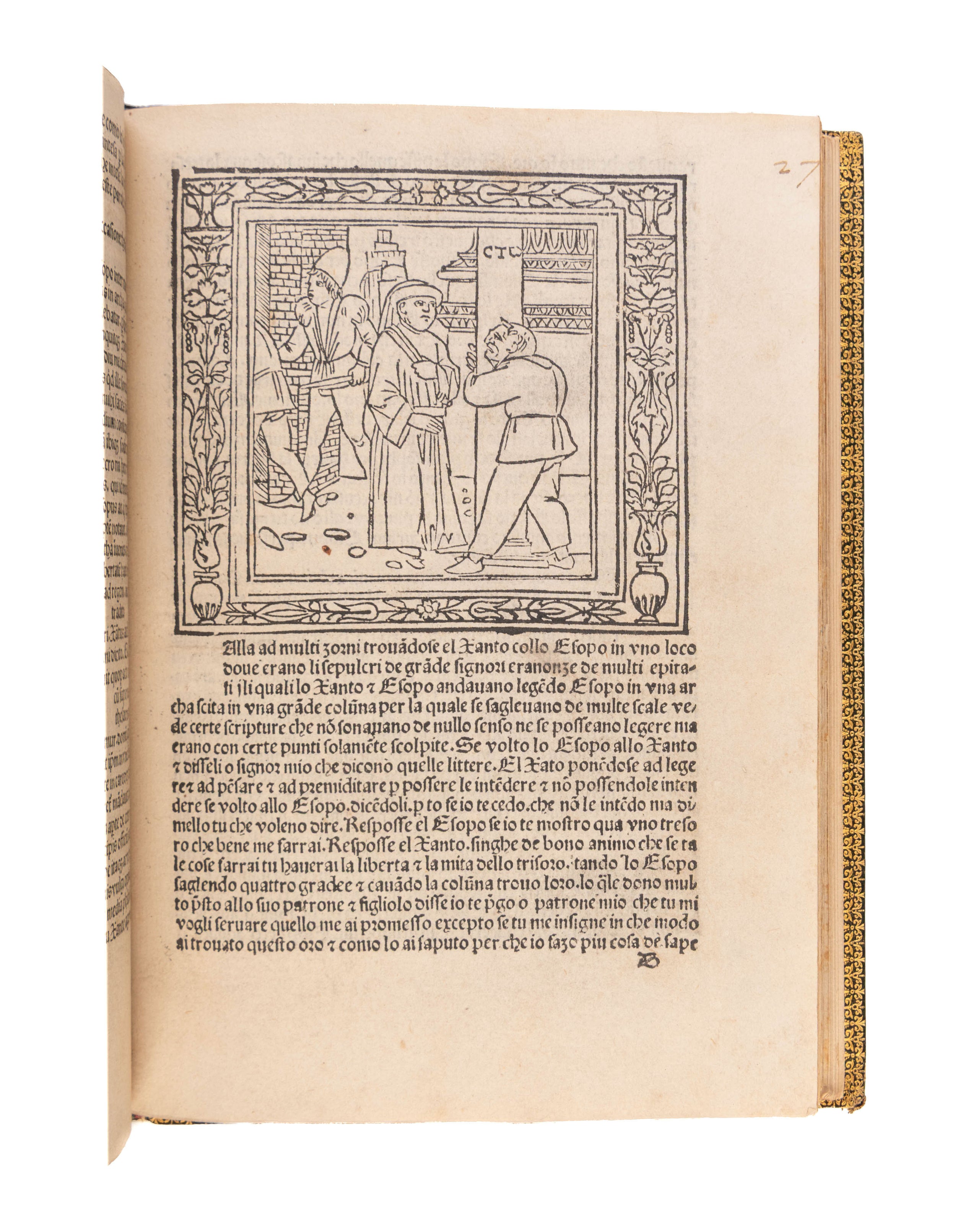 Vitta Esopi.
Venice, Manfredus de Bonellis, de Monteferrato, 27 Mar. 1492