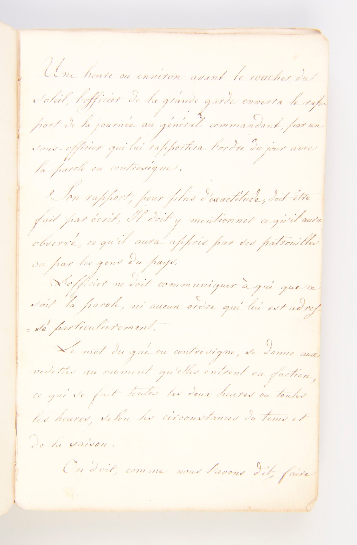[Manuscript military treatise.]