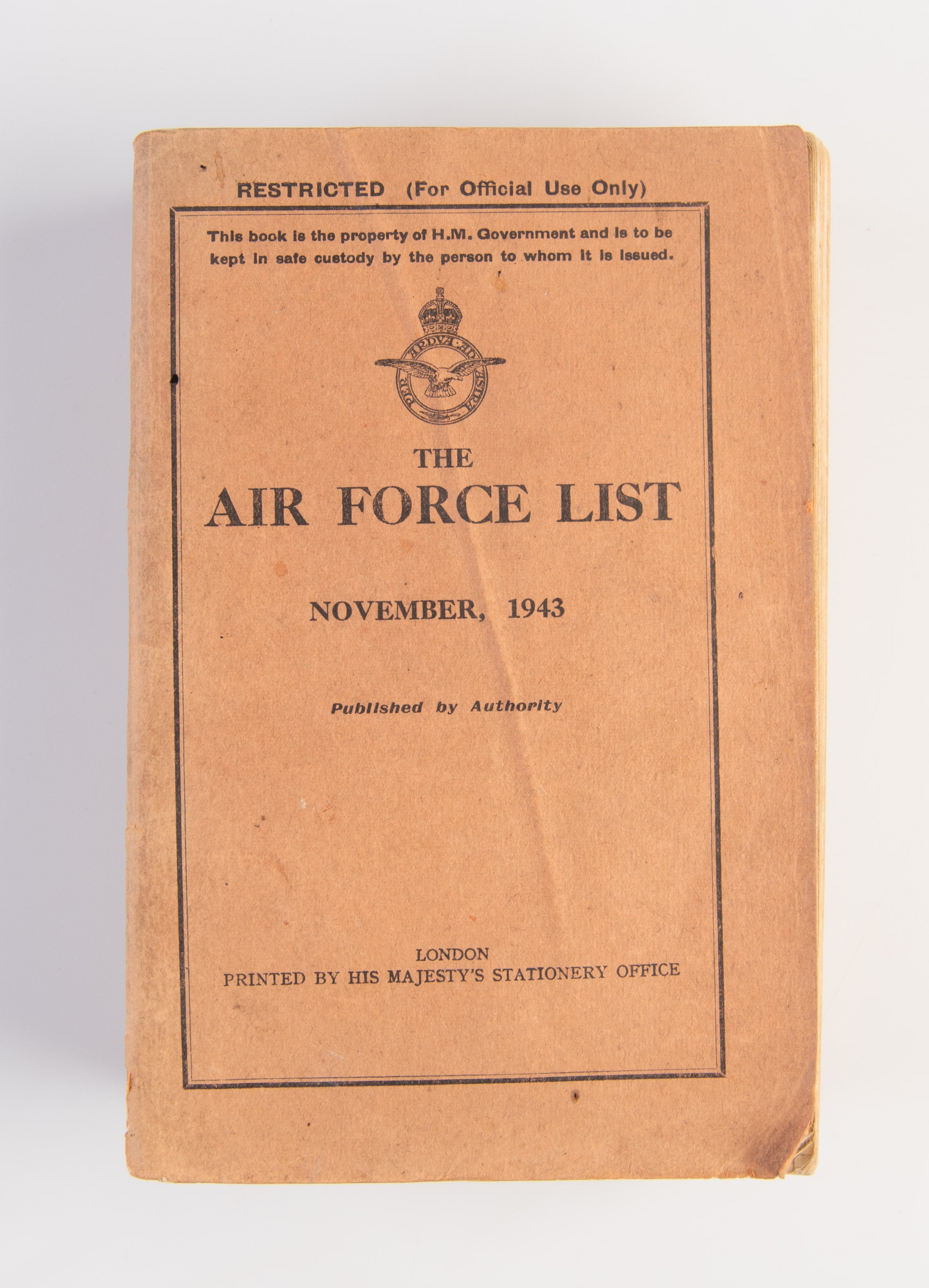 The Air Force List.