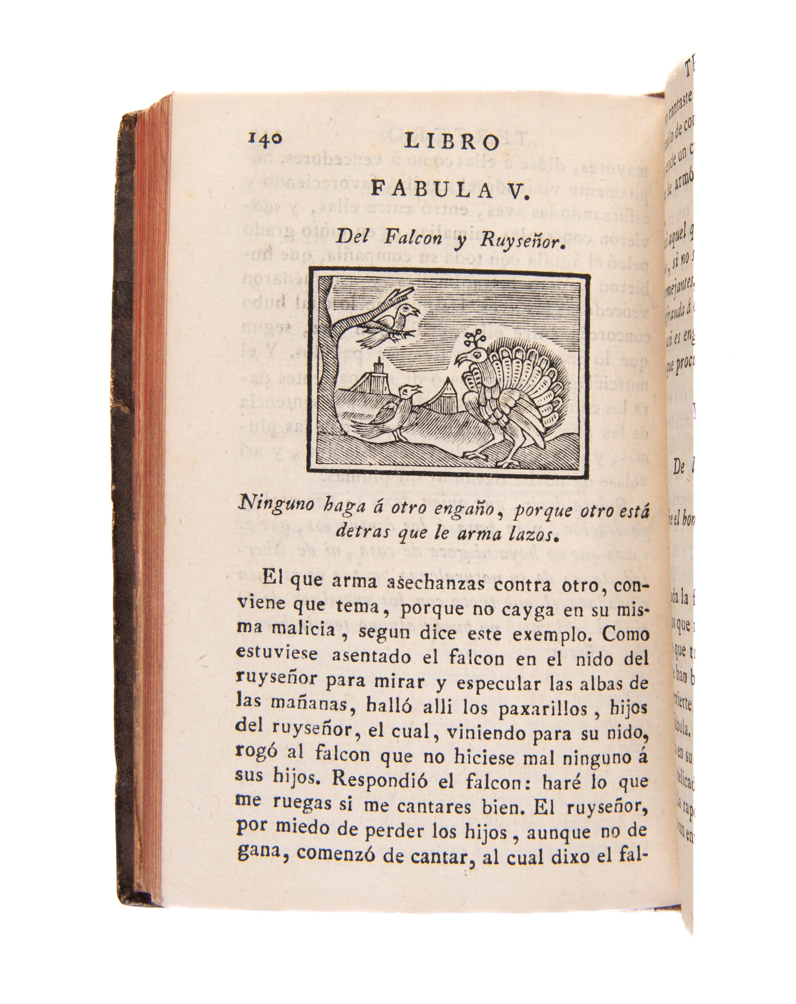 Fabulas de la vida del sabio y clarísimo fabulador Isopo. 
Madrid, widow of Barco Lopez, 1818