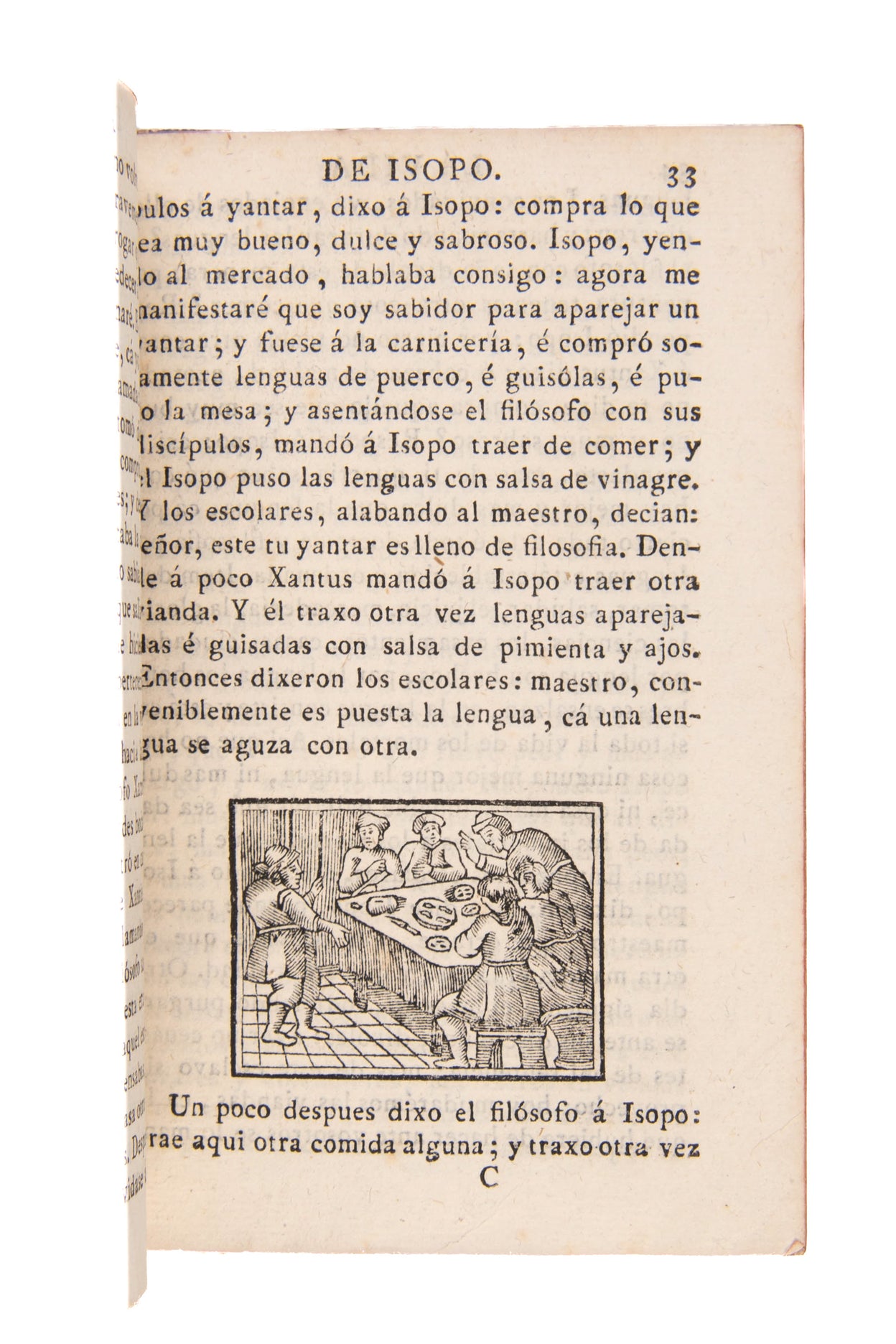 Fabulas de la vida del sabio y clarísimo fabulador Isopo. 
Madrid, widow of Barco Lopez, 1818