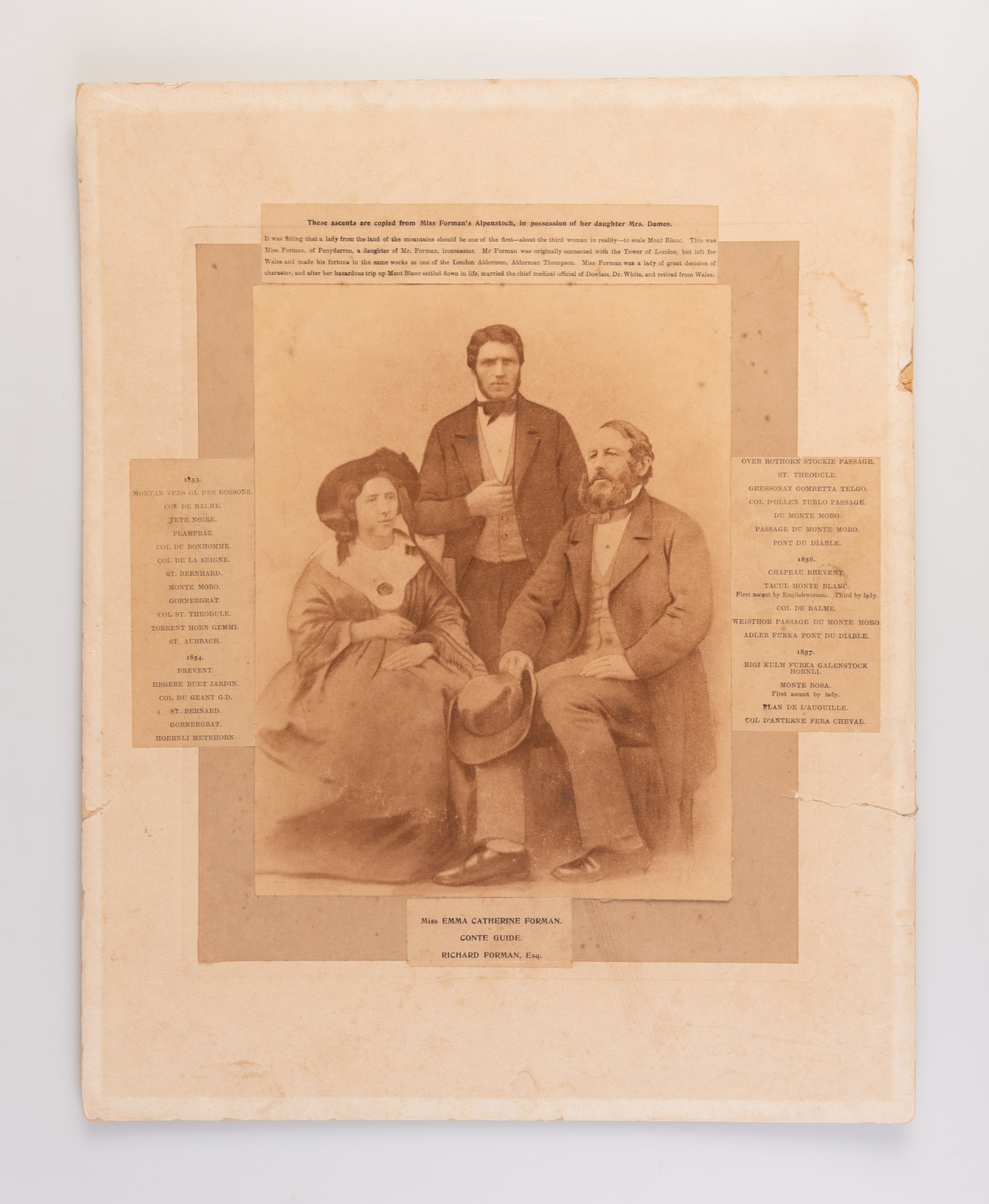 Miss Emma Catherine Forman. Conte Guide.