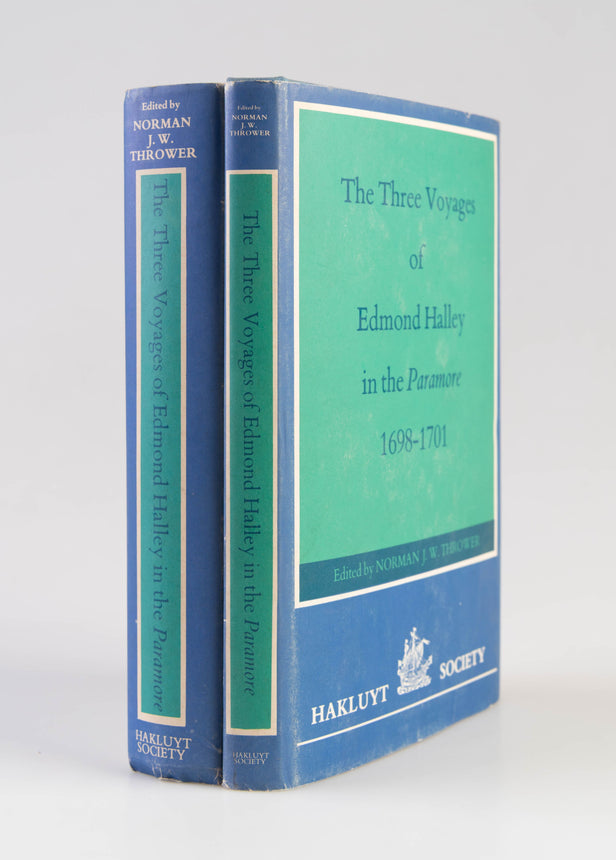 The Three Voyages of Edmond Halley in the Paramore 1698-1701.