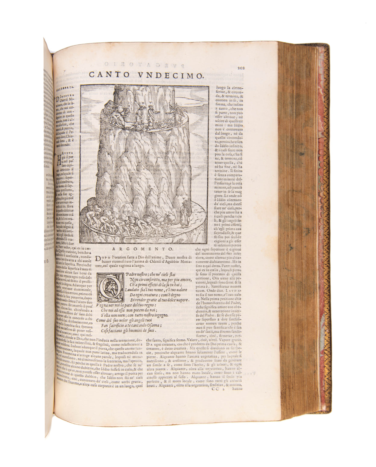 Dante con l'espositione di Christoforo Landino, et di Alessandro Vellutello sopra la sua Commedia dell'Inferno, del Purgatorio, & del Paradiso.