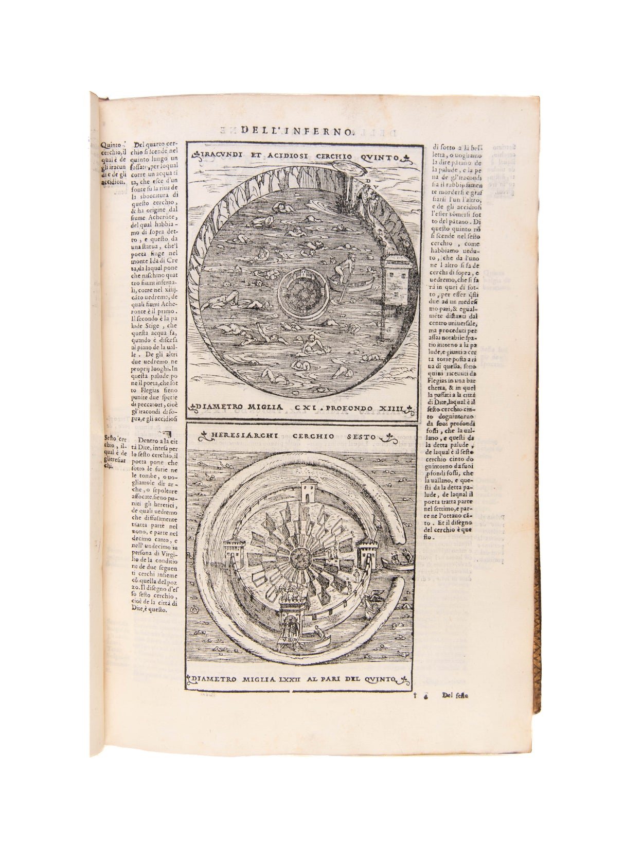 Dante con l'espositione di Christoforo Landino, et di Alessandro Vellutello sopra la sua Commedia dell'Inferno, del Purgatorio, & del Paradiso.
