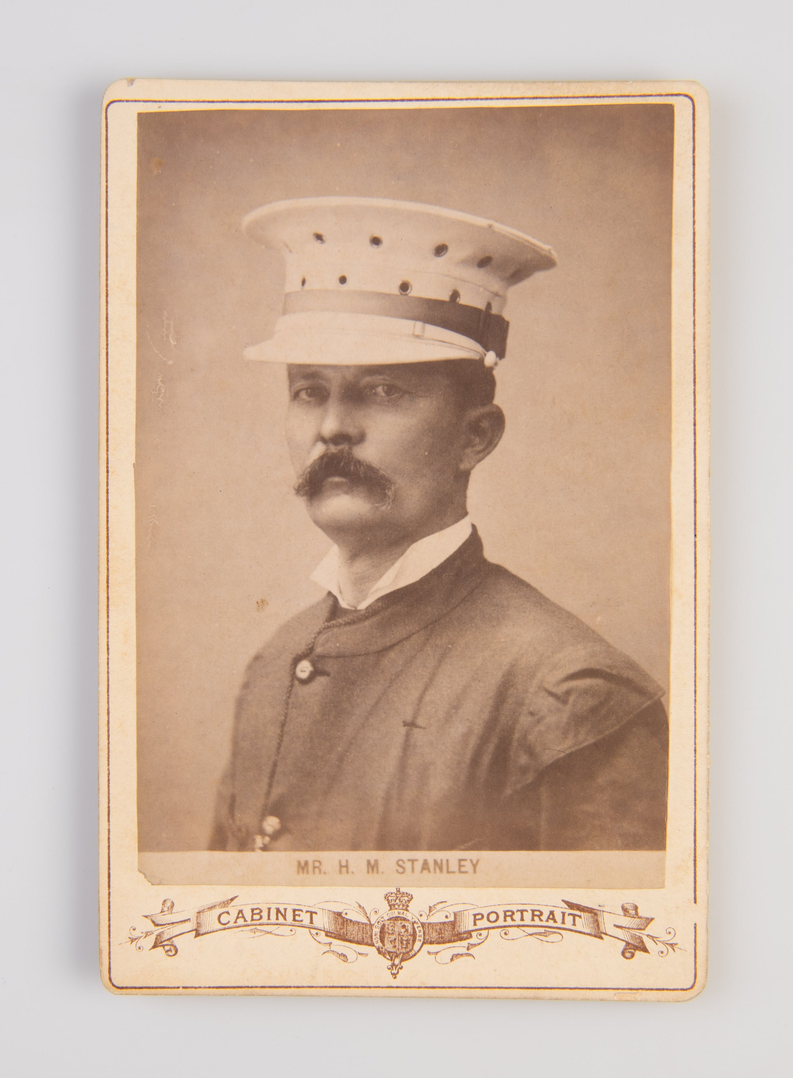 [Cabinet card portrait of Sir Henry Morton Stanley.]