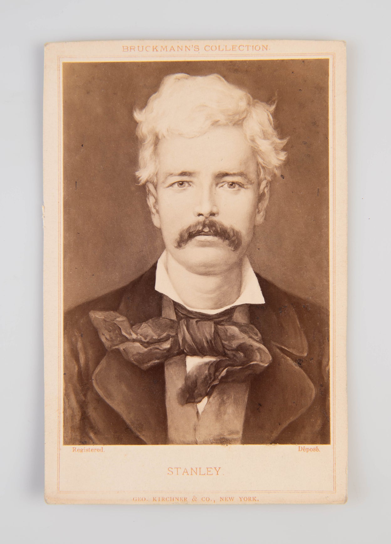 [Cabinet card portrait of Sir Henry Morton Stanley.]